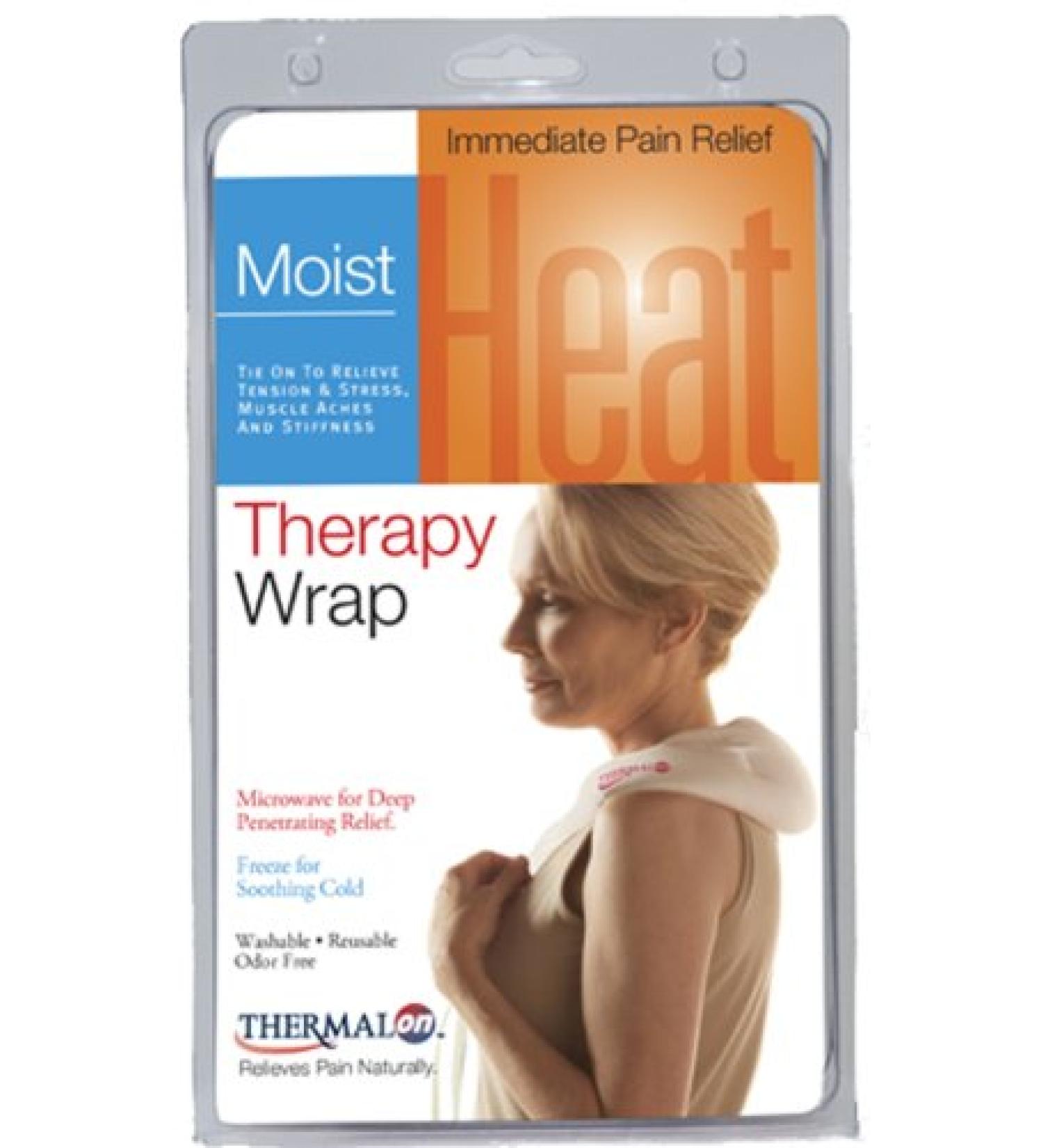 Thermalon Microwave Activated Moist Heat-Cold Therpay Wrap for Neck and Shoulders