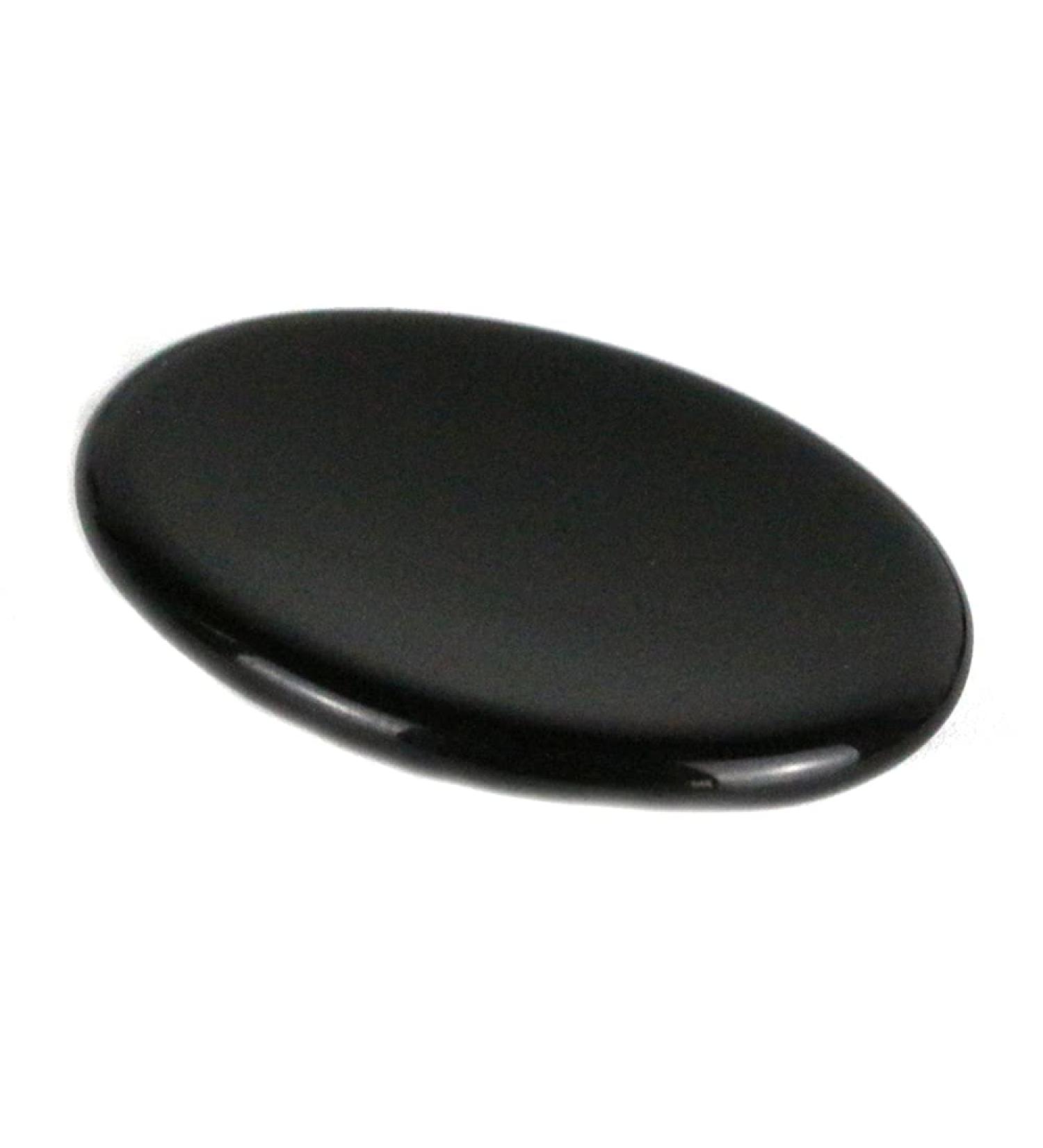 Ouubuuy 100% Natural Obsidian Healing Stones | Crystals for Chakra & Meditation | Relaxing Worry Stones - Buy Online on GoSupps.com