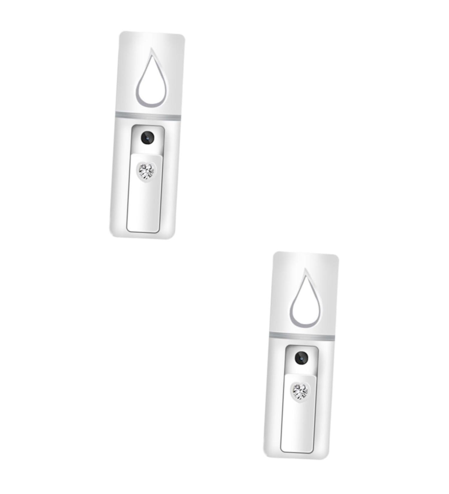 HAPINARY 2pcs Facial Spray Mist Mini Face Humidifier Hydrating Sprayer for Eyelash Extensions White - Buy Online on GoSupps.com