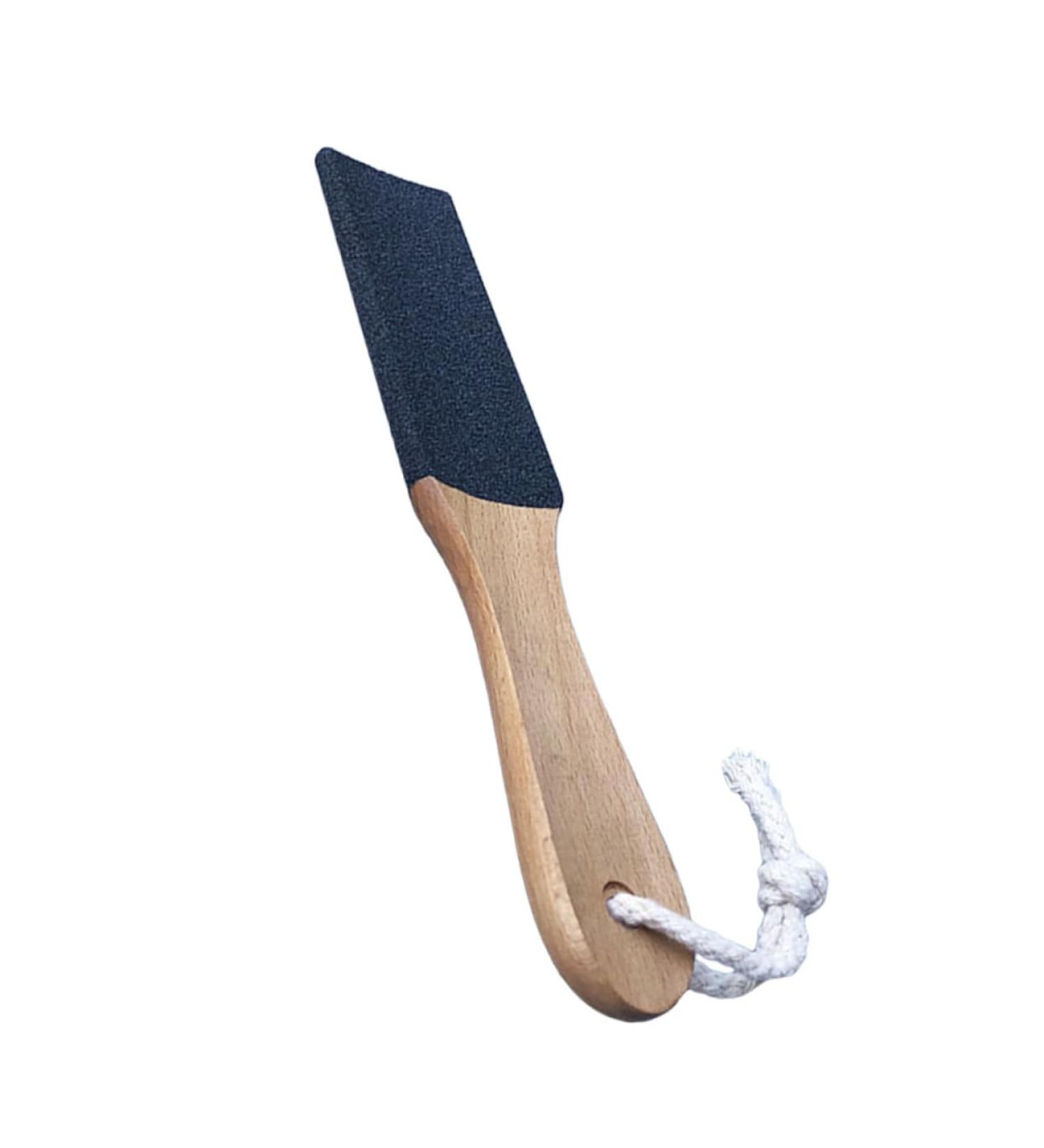 FRCOLOR Wood Foot File 1pc Pedicure Tools for Feet Foot Callus Scrubber Foot Scraper with Handle Pedicure File Long Handle - Buy Online on GoSupps.com