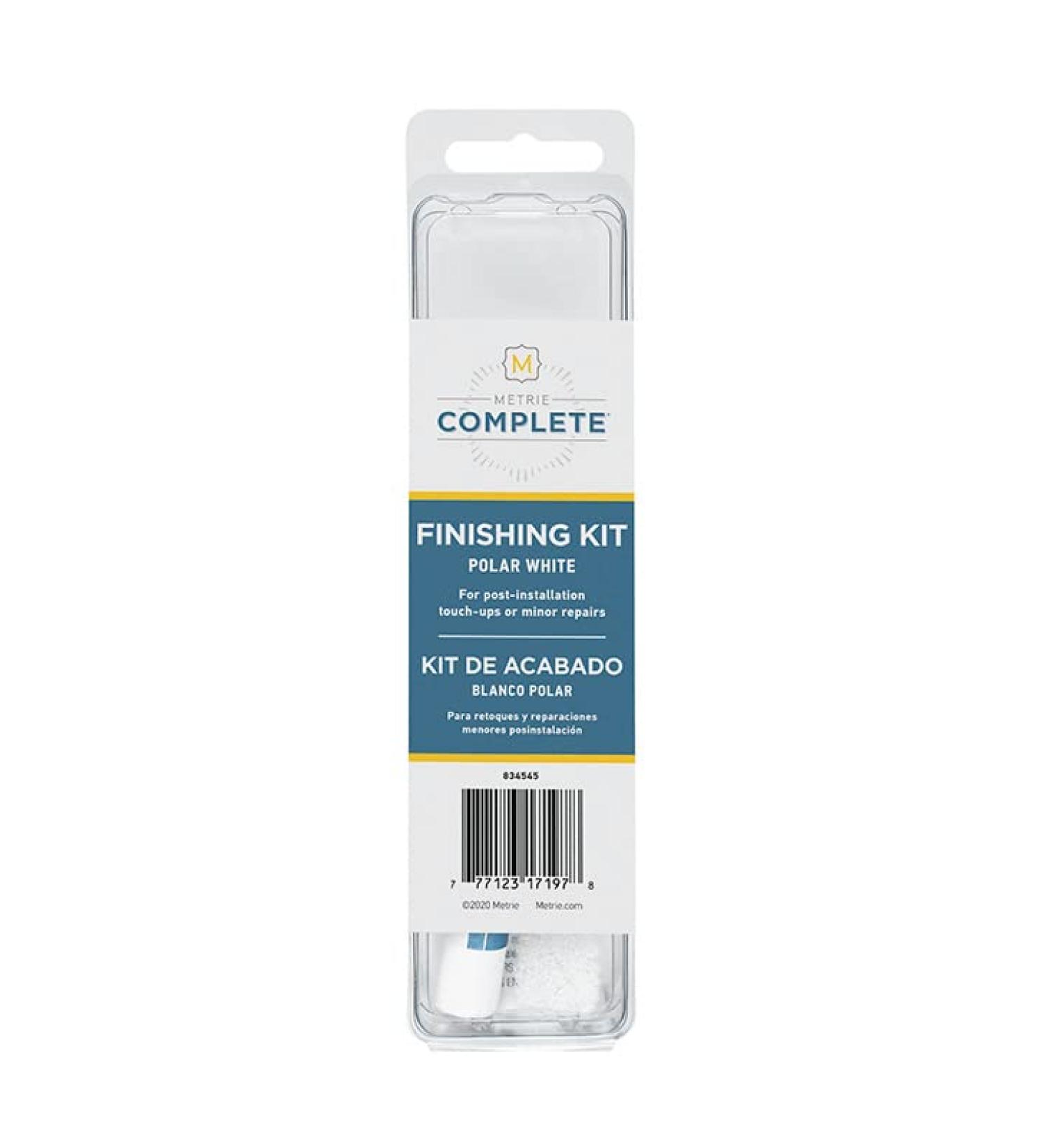 Metrie Complete Finishing Kit in Polar White/Color-Matched to Pre-Painted Wood Wall Treatments/Easy  DIY-Friendly Installation - Buy Online on GoSupps.com