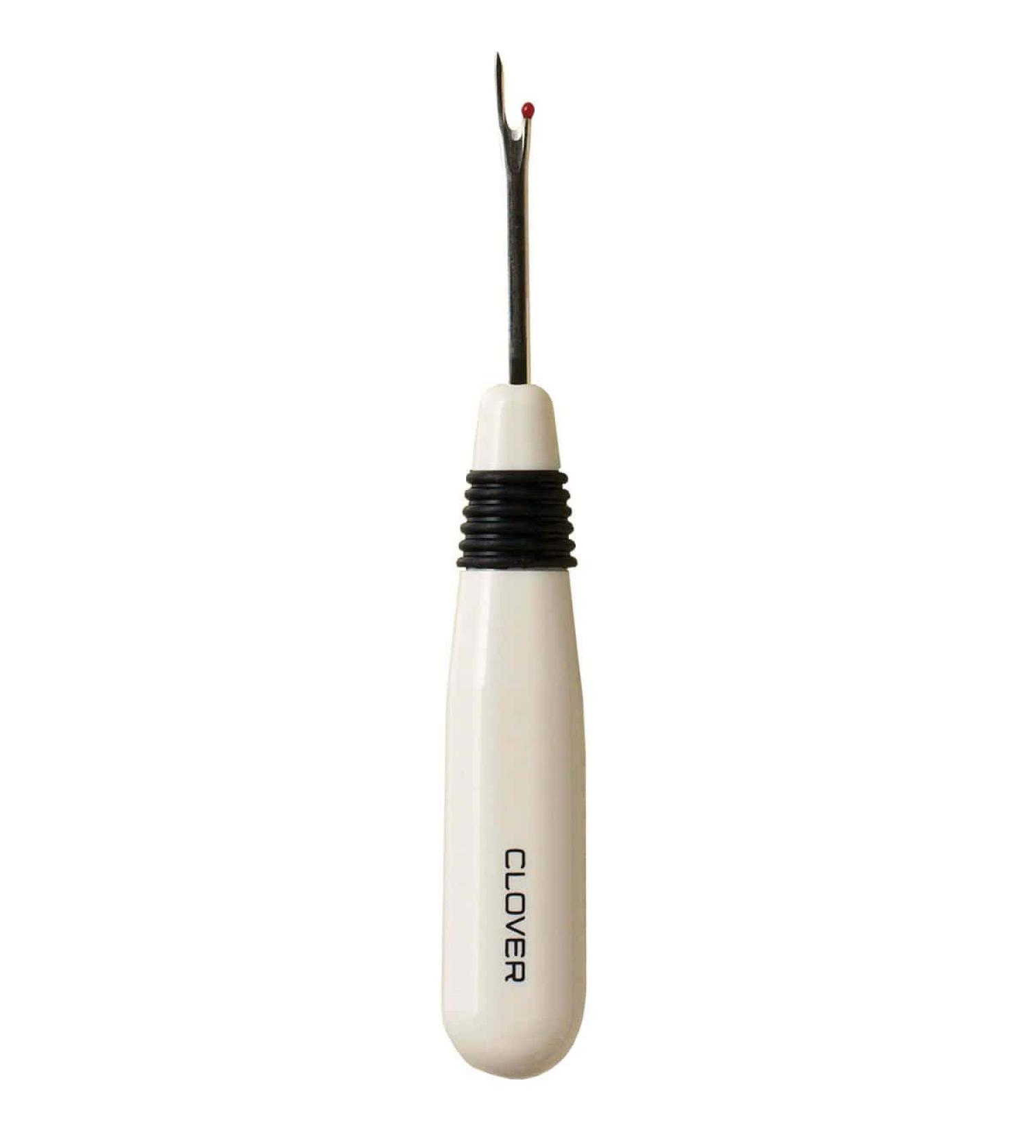Clover White Ergonomic Seam Ripper - Precision Sewing Tool - Buy Online on GoSupps.com