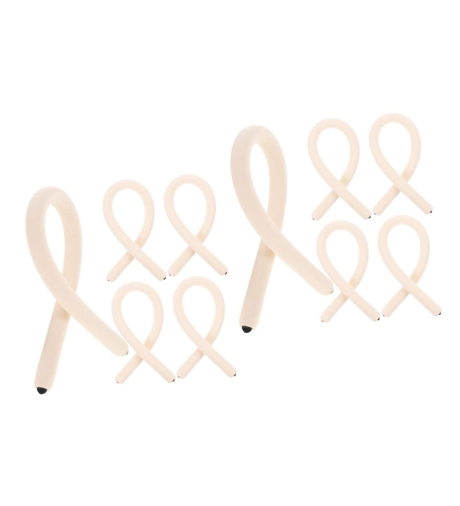 Zerodeko 10 Pcs Curved Cabinet Hooks Key Padlock Car Seat Headrest Hooks Car Hook Foam Coat -Mounted - Buy Online on GoSupps.com