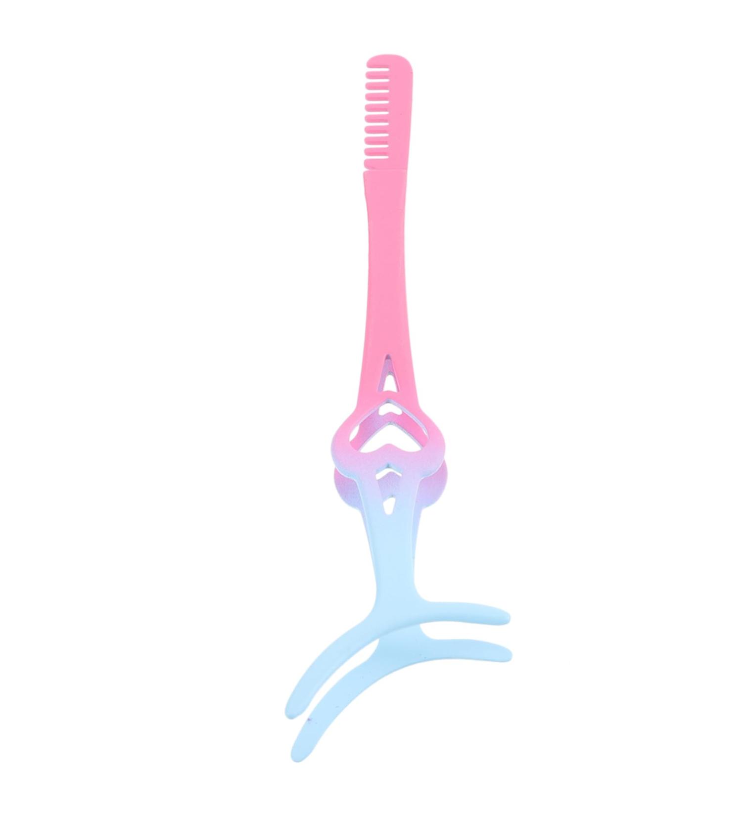POPETPOP Major Big Mouth Bevel Cosmetic Eyebrow Pick Tweezers Love Curved Tweezers applicator Eyebrow Tweezers for Women Eyelash Curler Eyelash applicator Beauty Accessories - Buy Online on GoSupps.com