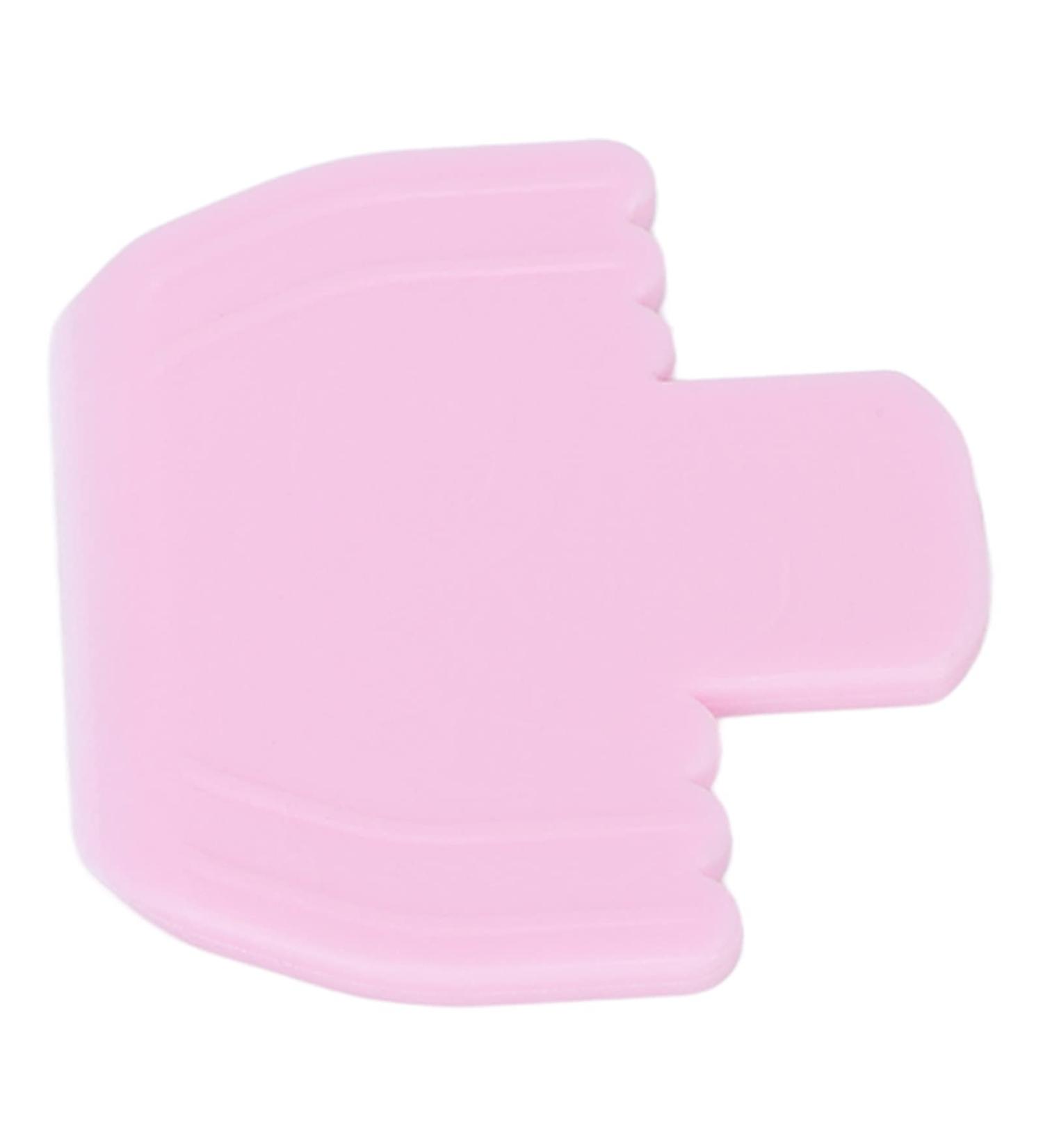 Ergonomic Nail Art Schaber - Portable & Easy-to-Use Pink Stamper for Home & Salon - Buy Online on GoSupps.com