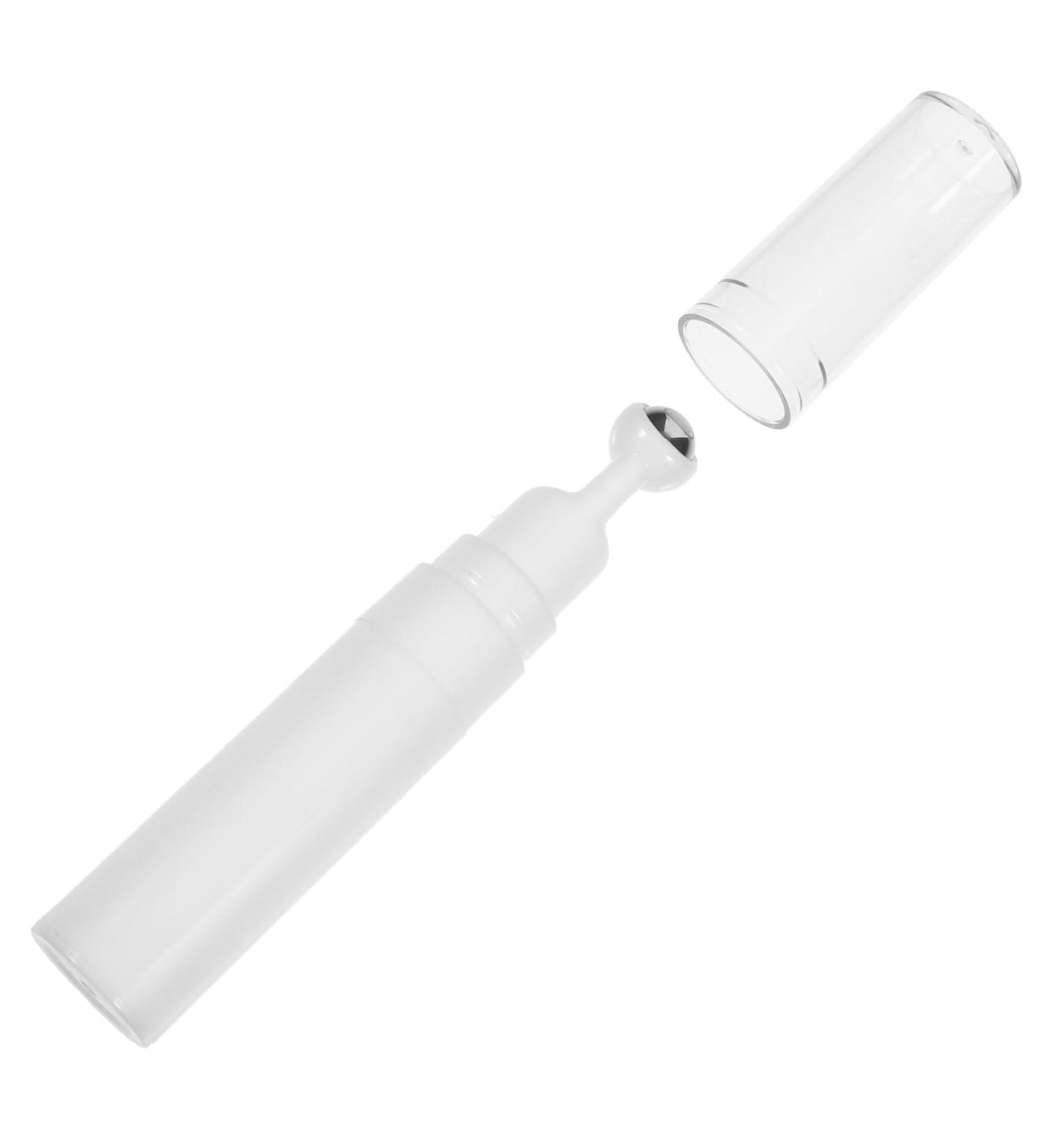 BIUDECO Empty Roller Ball Applicator Empty Eye Cream Bottle Eye Cream Bottle with Roller Makeup Cream Tool Cosmetics Applicator Eye Cream Applicator Tool Essential Oil Bottle - Buy Online on GoSupps.com