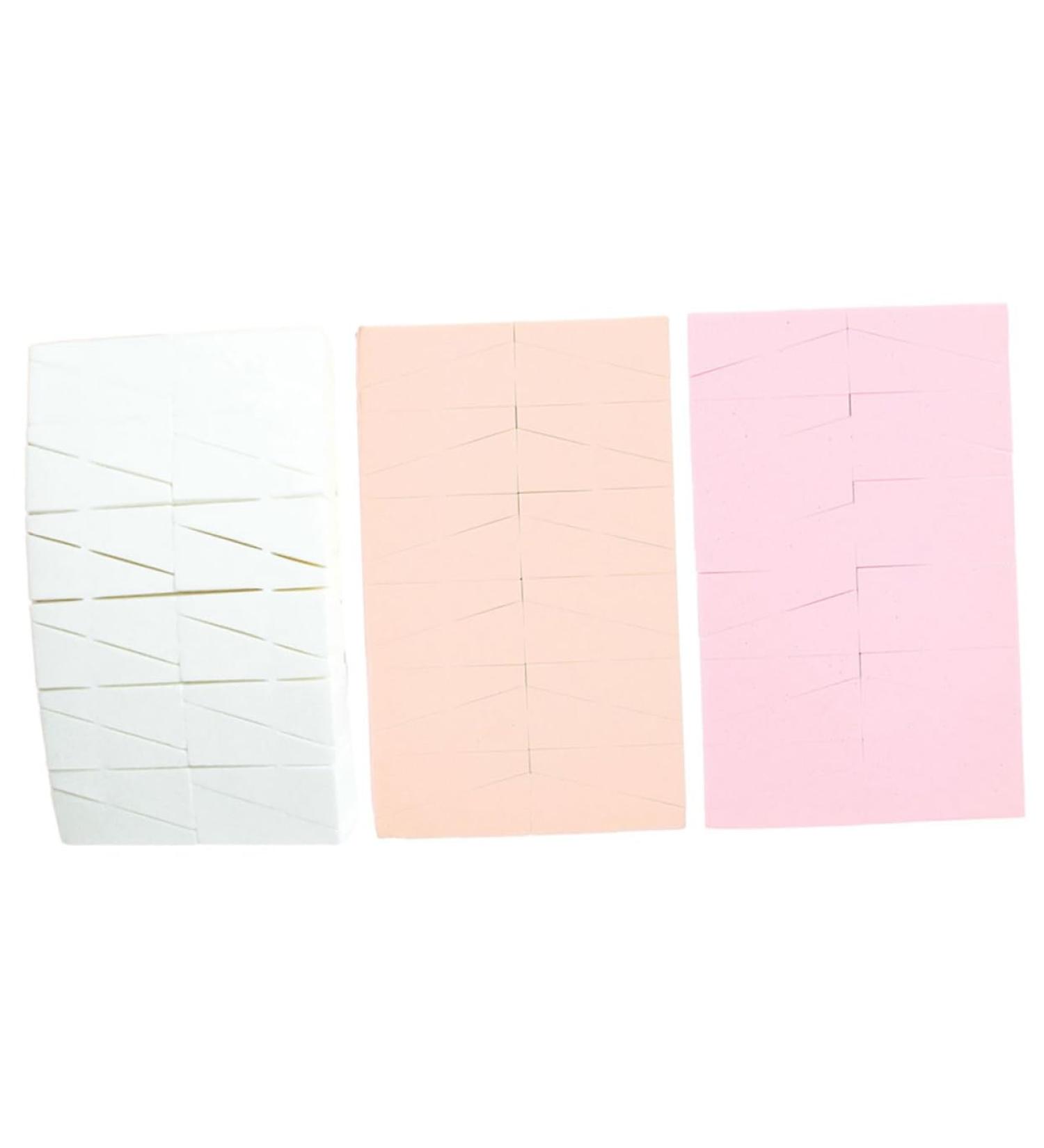 Angoily Triangle Puff Blending Sponge - Best Wedge-shaped Makeup Sponge for Foundation & Cream | Hydrophilic Polyurethane Cosmetic Puff for Flawless Application - Buy Online on GoSupps.com