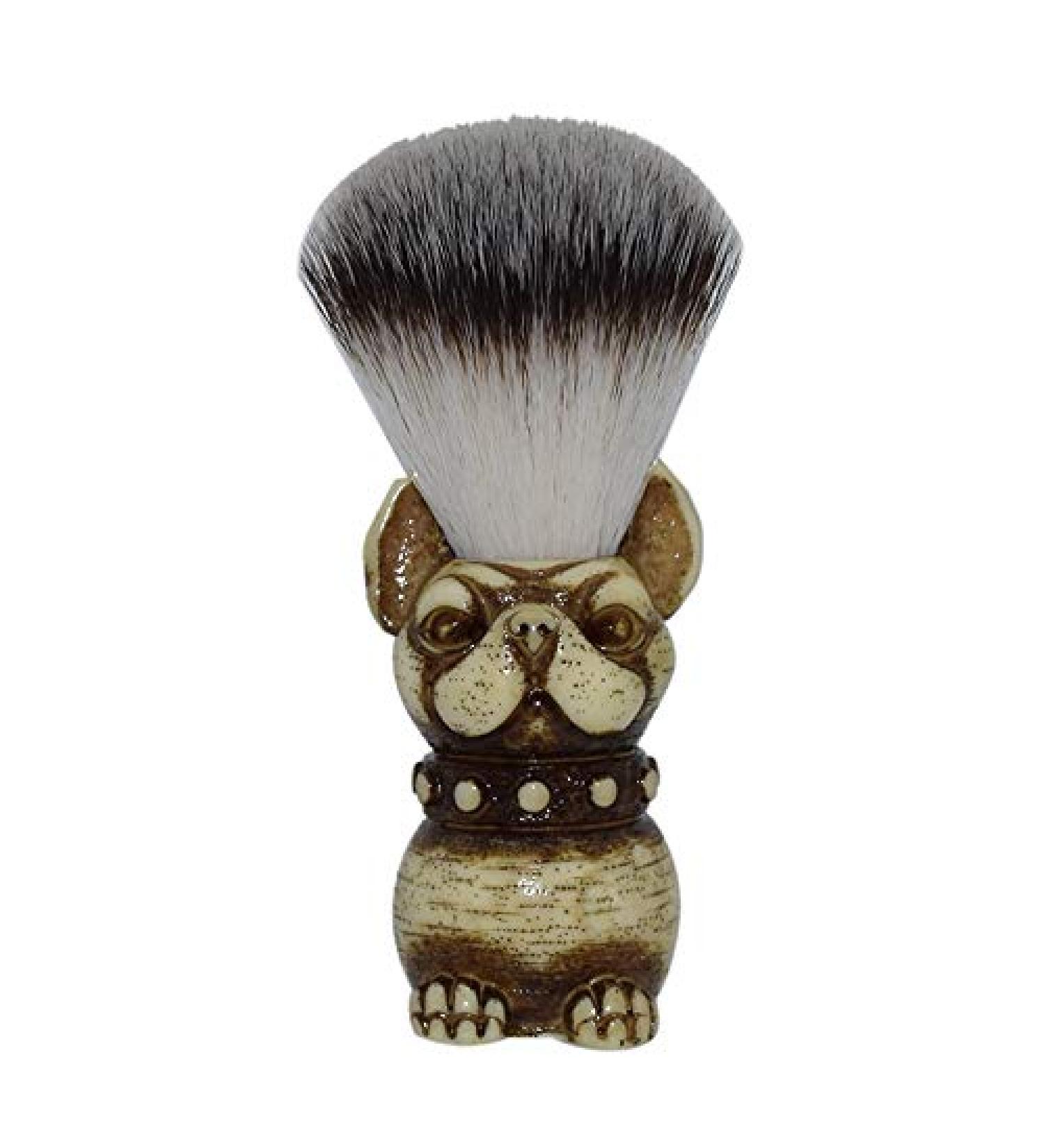 Griwiuiowe Men's Shaving Brush - Resin Bulldog Fiber Hair & Mustache Brush for a Smooth Grooming Experience - Buy Online on GoSupps.com