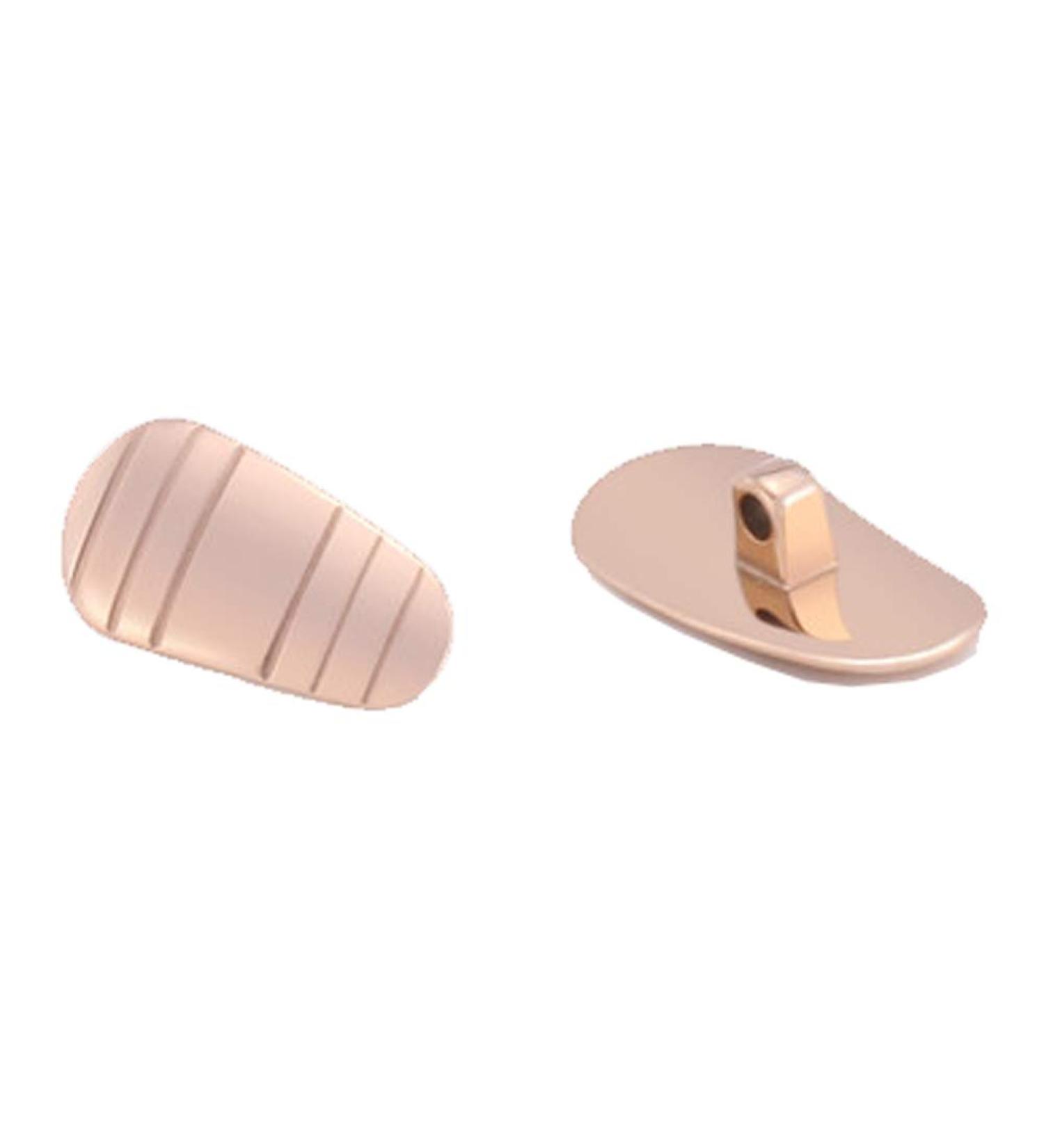 MARABO Silicone Nose Pads Glasses Nose Pads 1 Pair Glasses Nose Pads Non-Slip Nose Pads Glasses Pads Nose Pads Pink