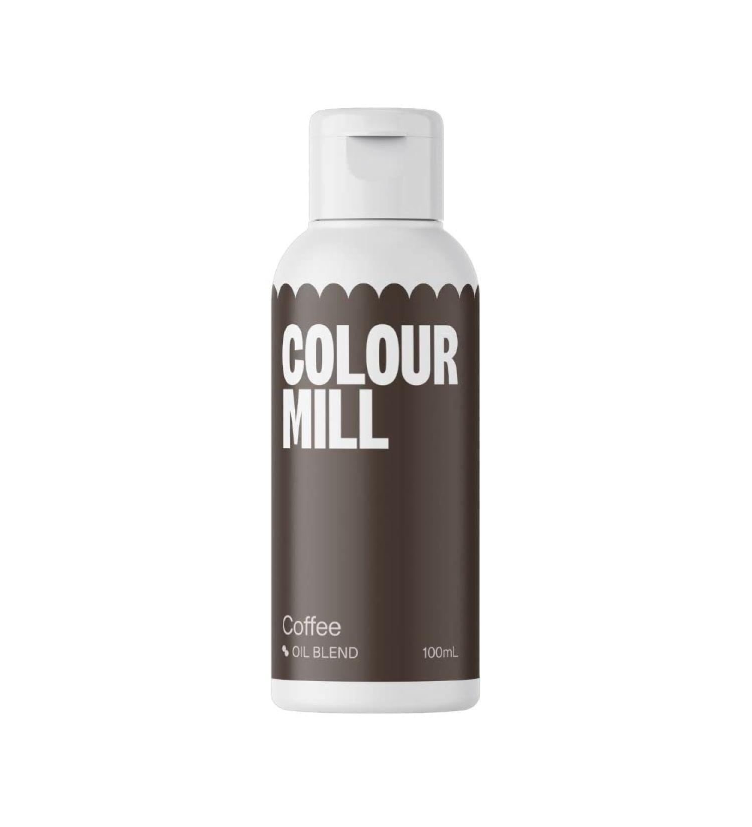 Colour Mill Food Colouring - Coffee Coloured Food Colouring 100ml - Perfect for Cake Baking - Premium Oil Based Edible Food Colouring Liquid - Vegan Food Colouring - Gluten Free - Buy Online on GoSupps.com