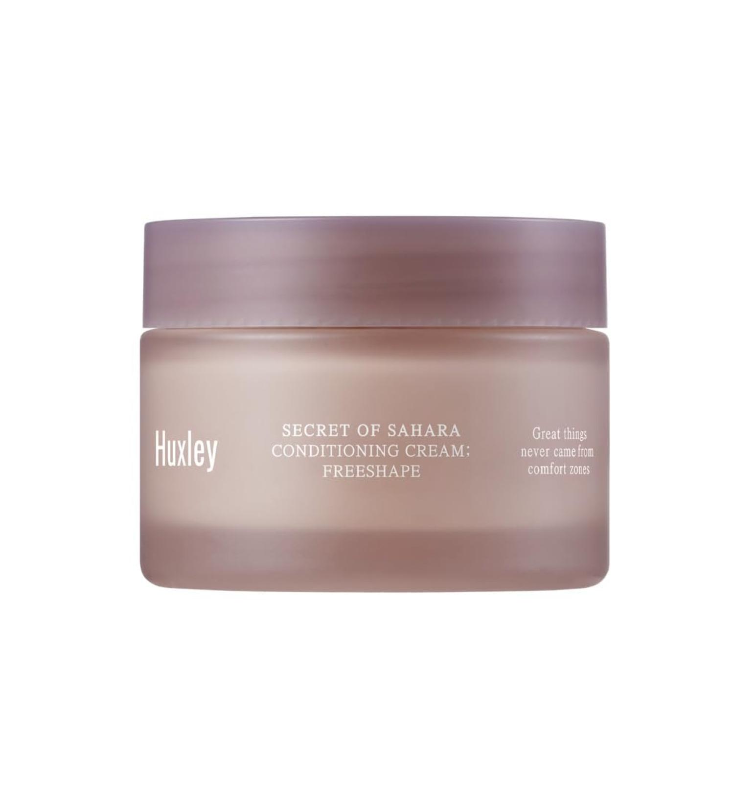 Huxley Secret of Sahara Conditioning Cream Free Shape 50ml / 1.69 fl.oz Hydrating Barrier Moisturizer Korean Moisturizing Cream Cactus Fermentation Liquid Ceramide Cream - Buy Online on GoSupps.com