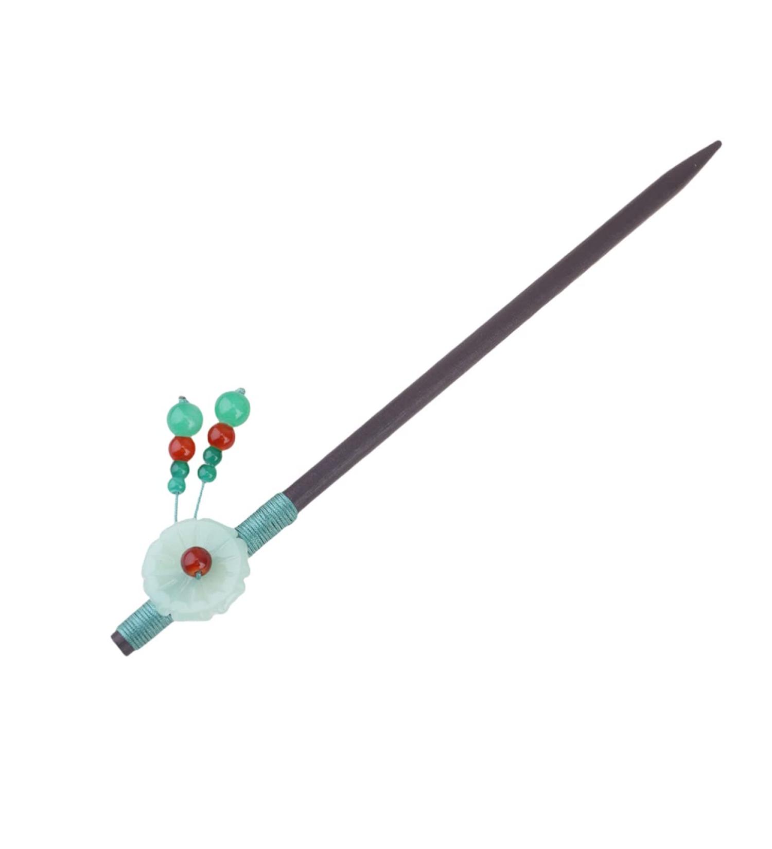 Beaupretty 1pc Hair Stick for Bun Hair Pin Stick Chinese Hair Sticks for Long Hair Thick Bridal Headpieces for Wedding Japanese Hair Sticks Korean Chignon Pin Bamboo Dense Bride Accessories - Buy Online on GoSupps.com