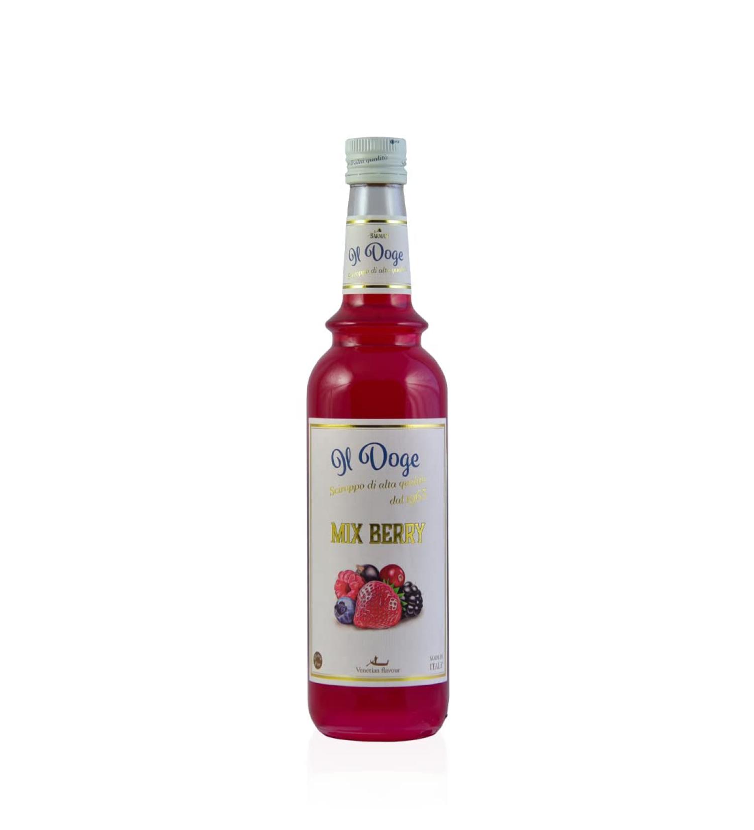 BARMAN IL DOGE Mixed Berries Syrup 70cl - Buy Online on GoSupps.com