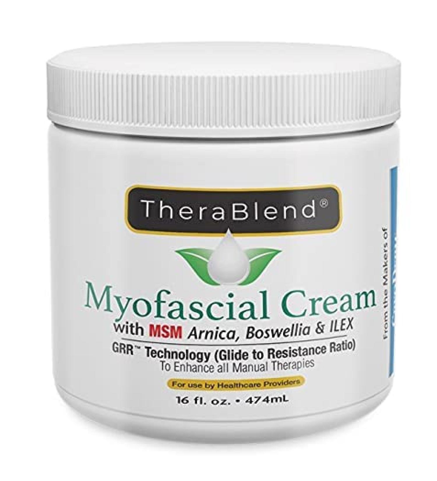 Buy TheraBlend Myofascial Cream 16 oz - Ultimate Pain Relief | International Shipping Available - Buy Online on GoSupps.com