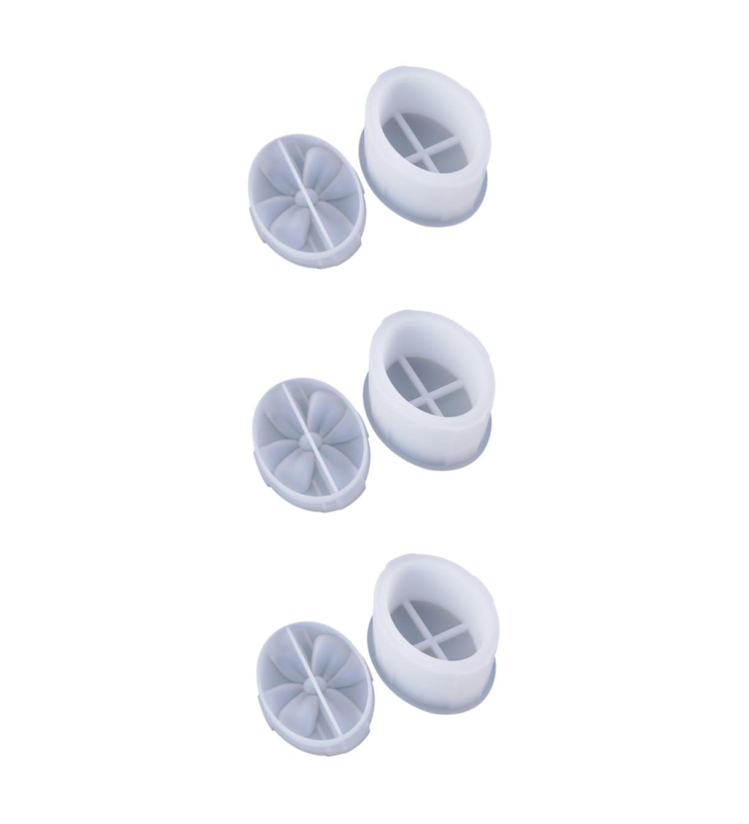 COHEALI Resin Molds 3pcs Box box mold silicone soap mold Silicone Casting Molds DIY Silicone Mold tool jewelry Whitex3pcs 8.1X10.5CMx3pcs - Buy Online on GoSupps.com