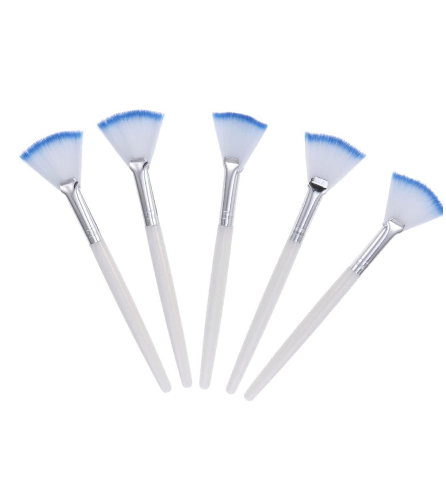 FRCOLOR facial applicator brush body lotion applicator brush silicone basting brush makeup fan acid cosmetic Applicator Fan-shaped Brush Makeup - Buy Online on GoSupps.com