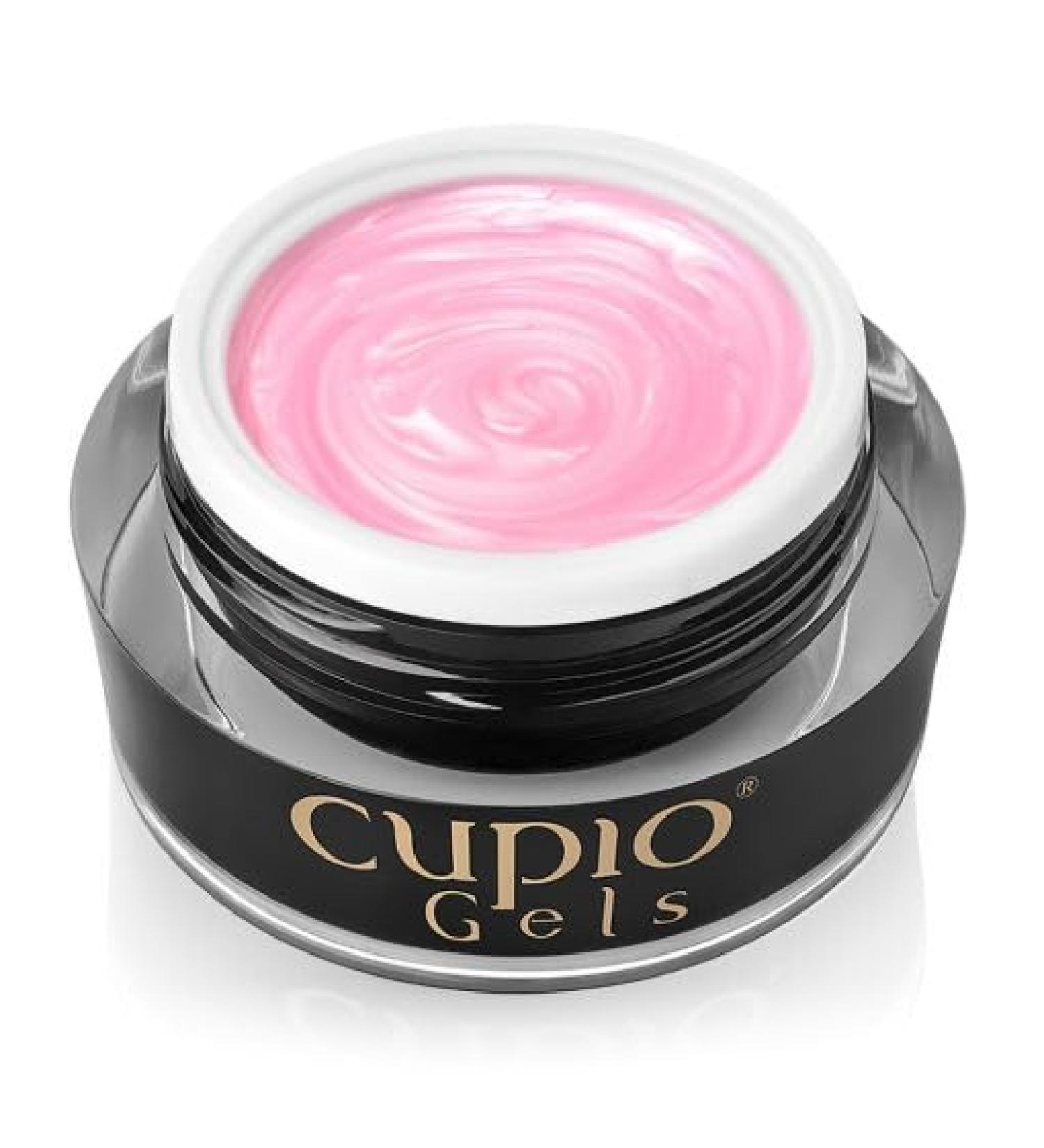 Cupio Cupio Builder Gel Pearl Bloom Pink Glow UV/LED Builder Gel - Bright Pink with Pearl Effect - Stable and Smooth - 15ml