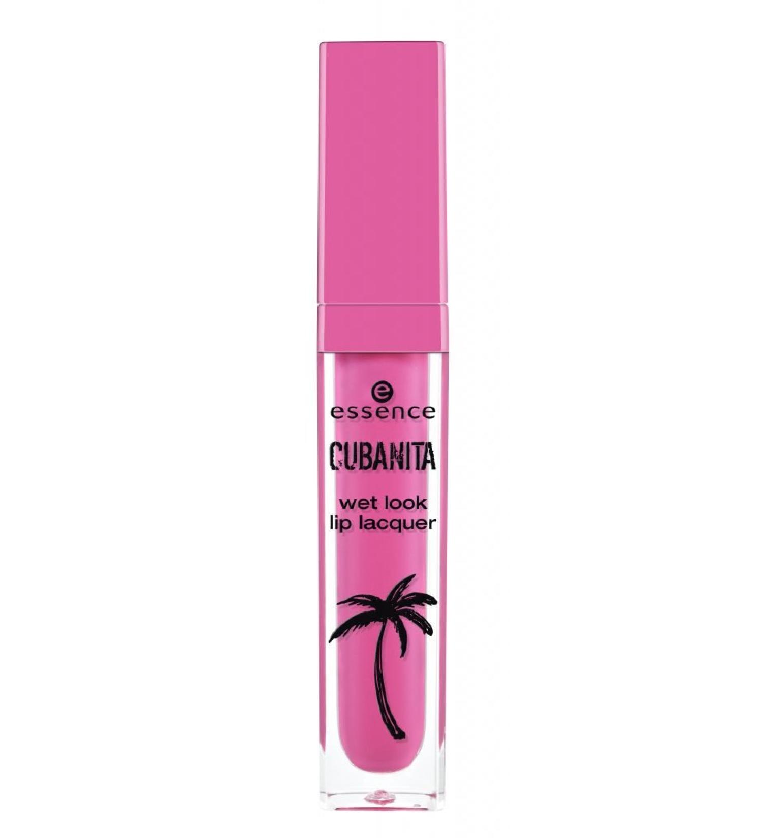 essence - Lipgloss - cubanita wet look lip lacquer - kisses from Havana