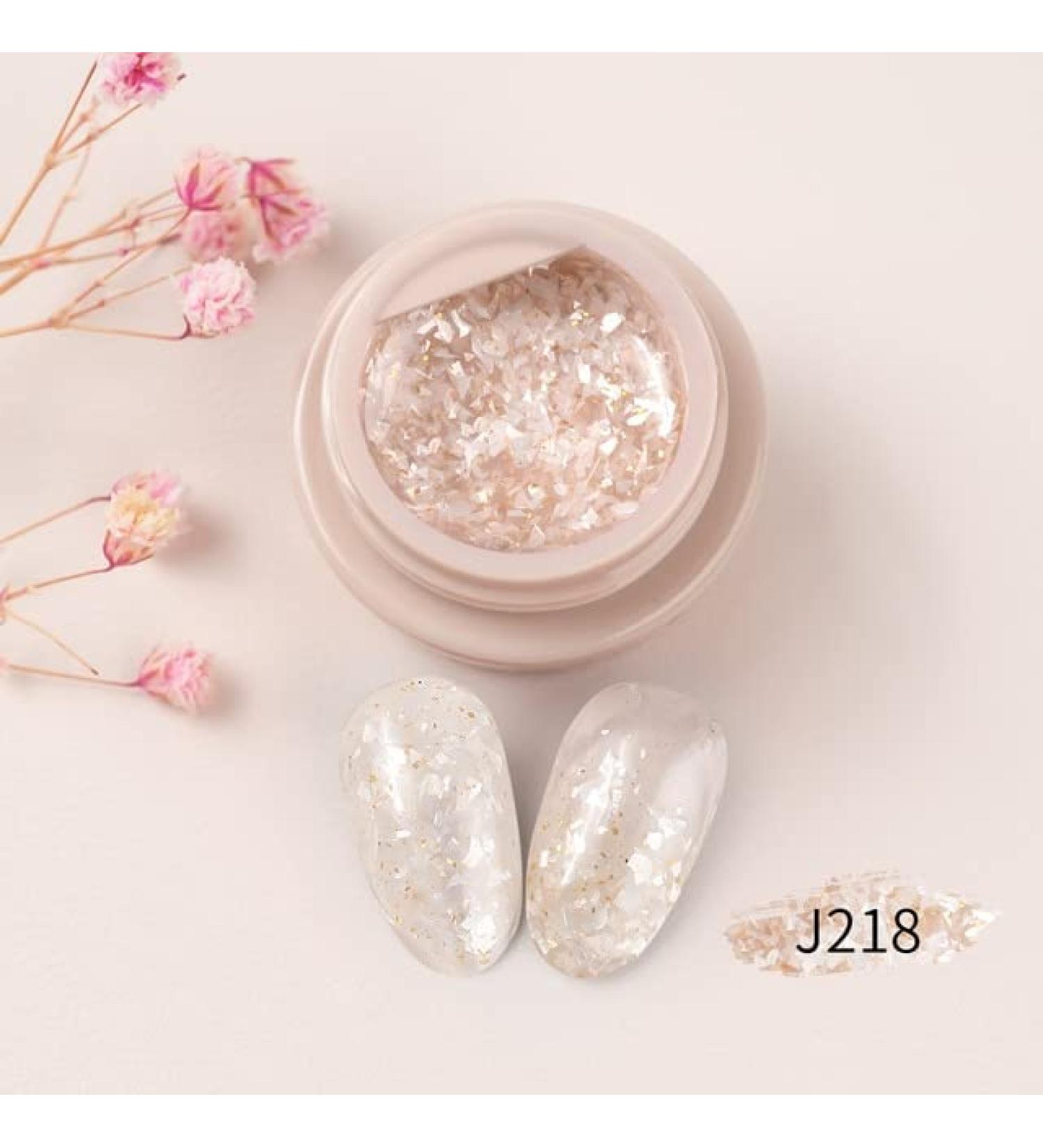 5ml Diamond Glitter Painting Gel Semi Permanent Soak Off UV Led Nail Gel Lacquer Shiny Sequins Decorations Gel Nail Varnish - (Color: J218) - Buy Online on GoSupps.com