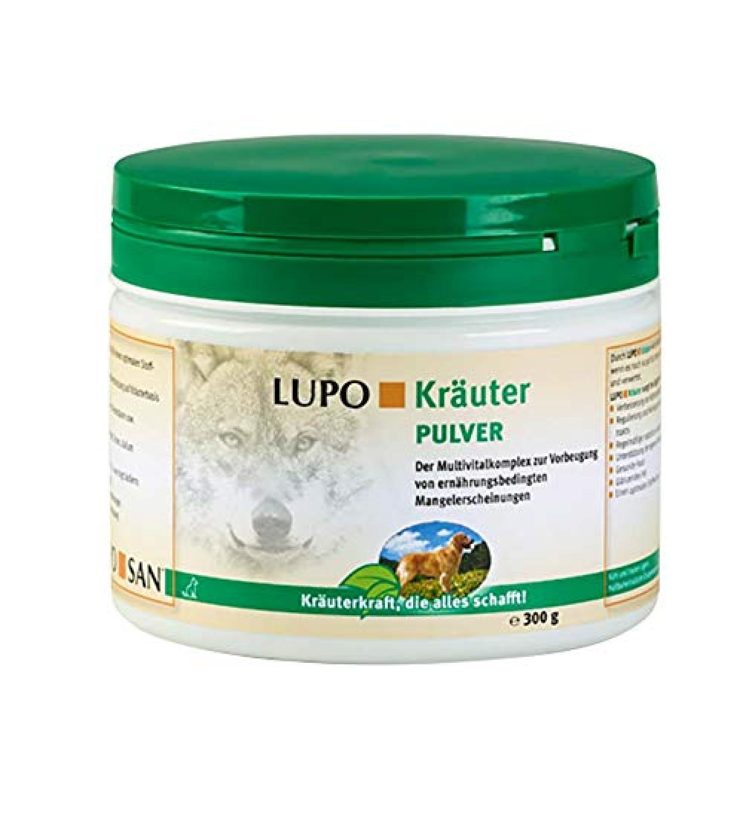 Luposan Herbs Powder 300g - Premium Natural Pet Supplement for Health & Well-being | Fast International Shipping - Buy Online on GoSupps.com