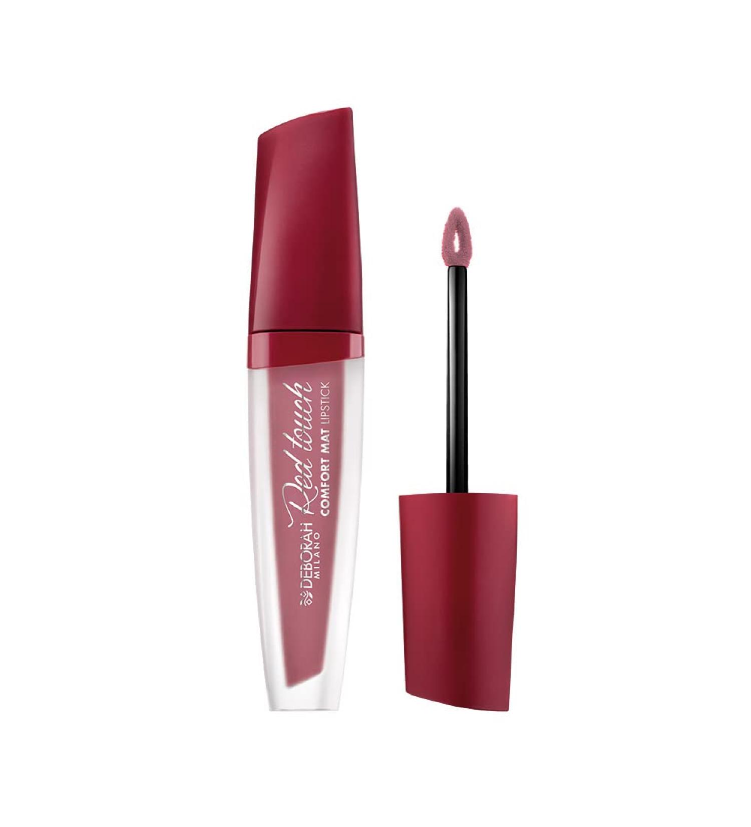  DEBORAH Deborah Milano - Red Touch Lipstick Matte Liquid Lipstick 12 shades of pink intense and transfer-proof color leaves lips soft and velvety 4.5g - Buy Online on GoSupps.com