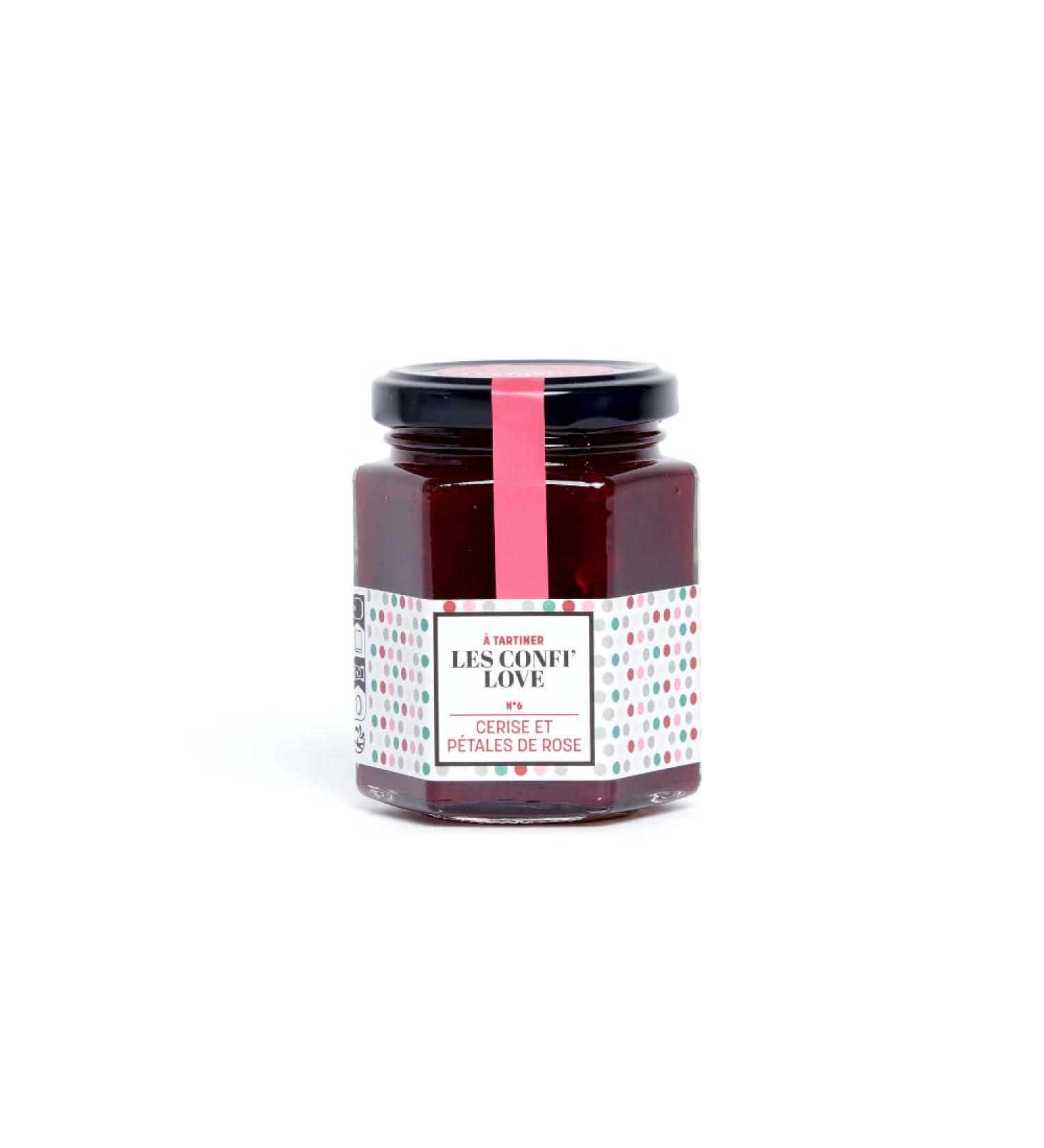 HERE SOUTH Confi'Love Spread | 210G | Cherry Rose Petals