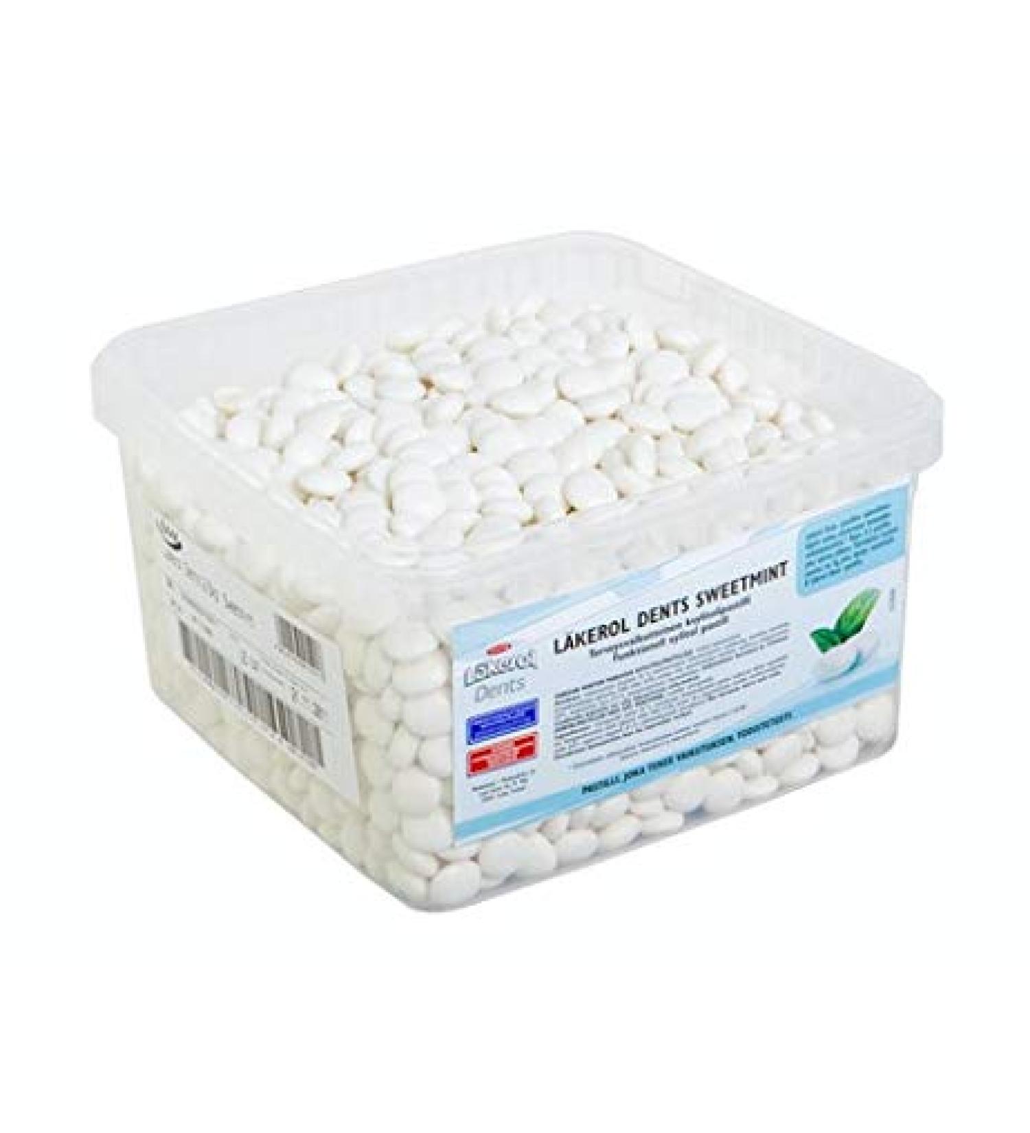 Cloetta Lakerol Dents Sweet Mint pastilli pastilles 1 Bo te of 2.5kg