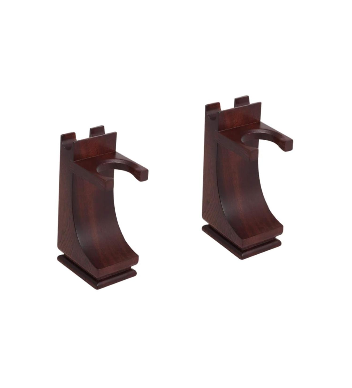 Angoily 2-in-1 Men's Electric Razor & Wooden Storage Stand - Premium Bamboo Shaver Holder for International Shipping - Buy Online on GoSupps.com