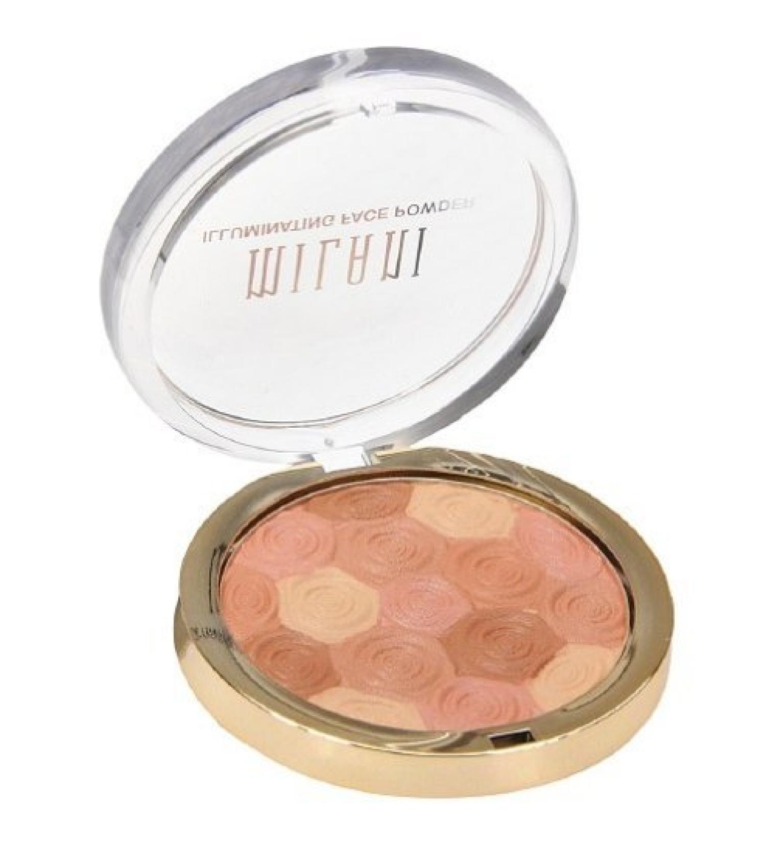 MILANI Illuminating Face Powder 02 - Hermosa Rose | Radiant Glow for Flawless Complexion - Buy Online on GoSupps.com