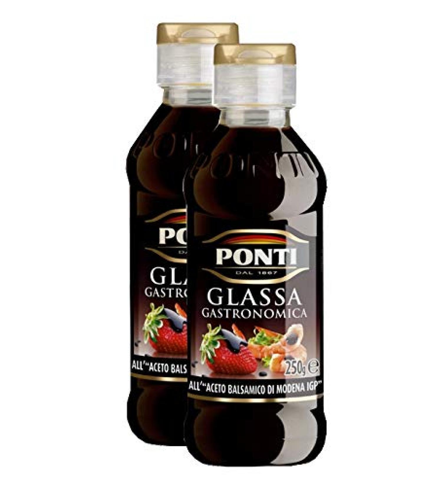 Ponti Classa Crema di Balsamico (2 x 250 g) - Buy Online on GoSupps.com