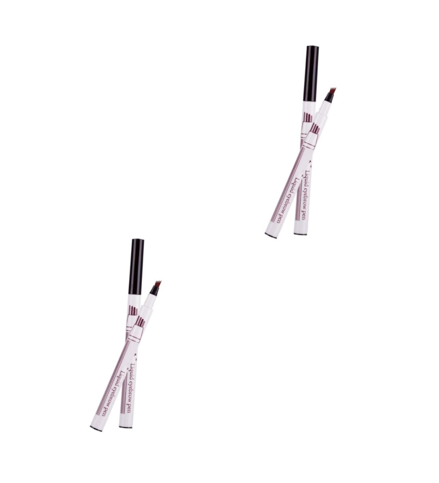 Beavorty 2pcs eyebrow pen eyebrow makeup liquid eyebrow pen eyebrow pencil Miss tool No smudge Brow Pencil 1 count (Pack of 1) As Shownx2pcs - Buy Online on GoSupps.com