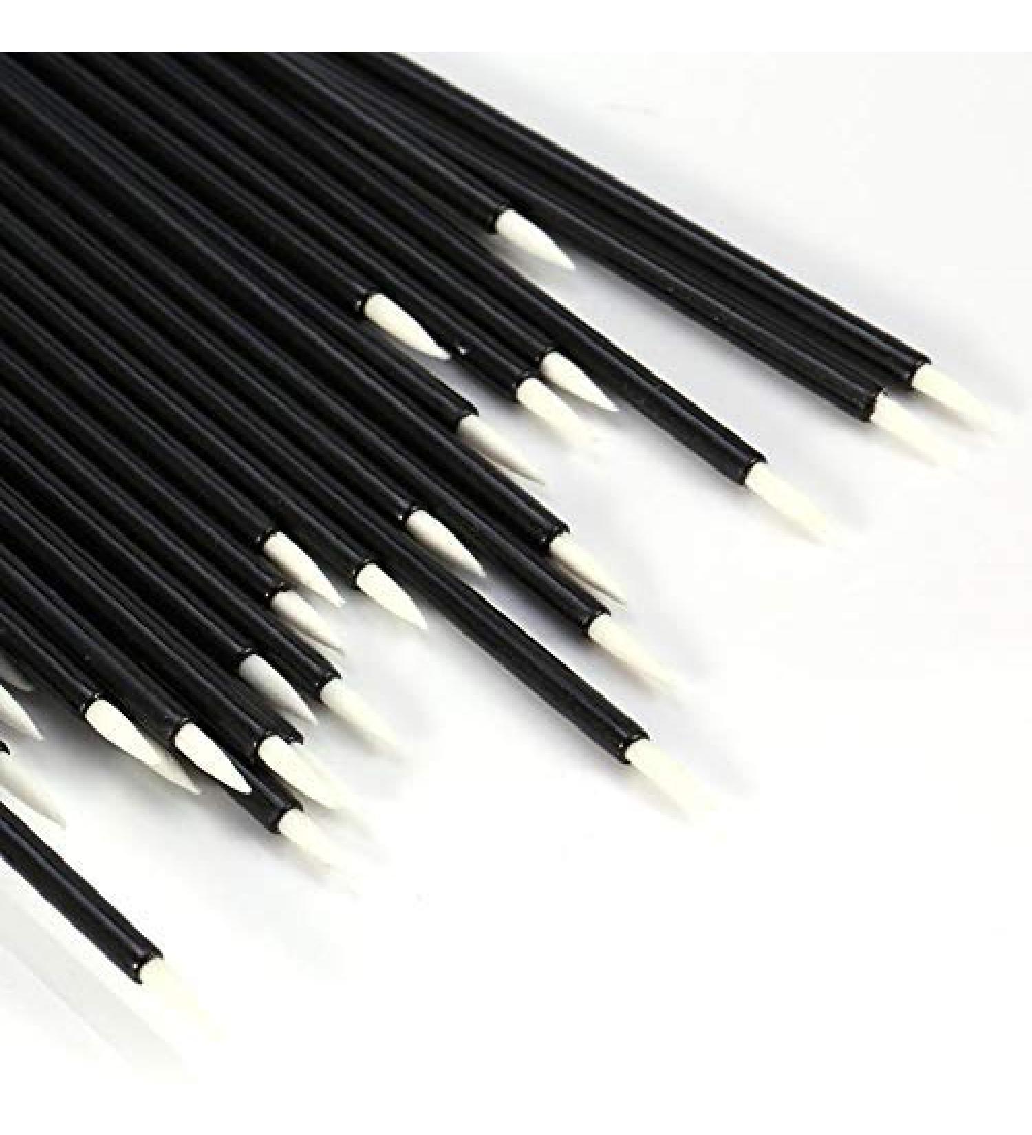 50pcs Disposable Eyeliner Brush Applicators - Eye Makeup Tool Kit for Perfect Eyes - International Shipping - Buy Online on GoSupps.com