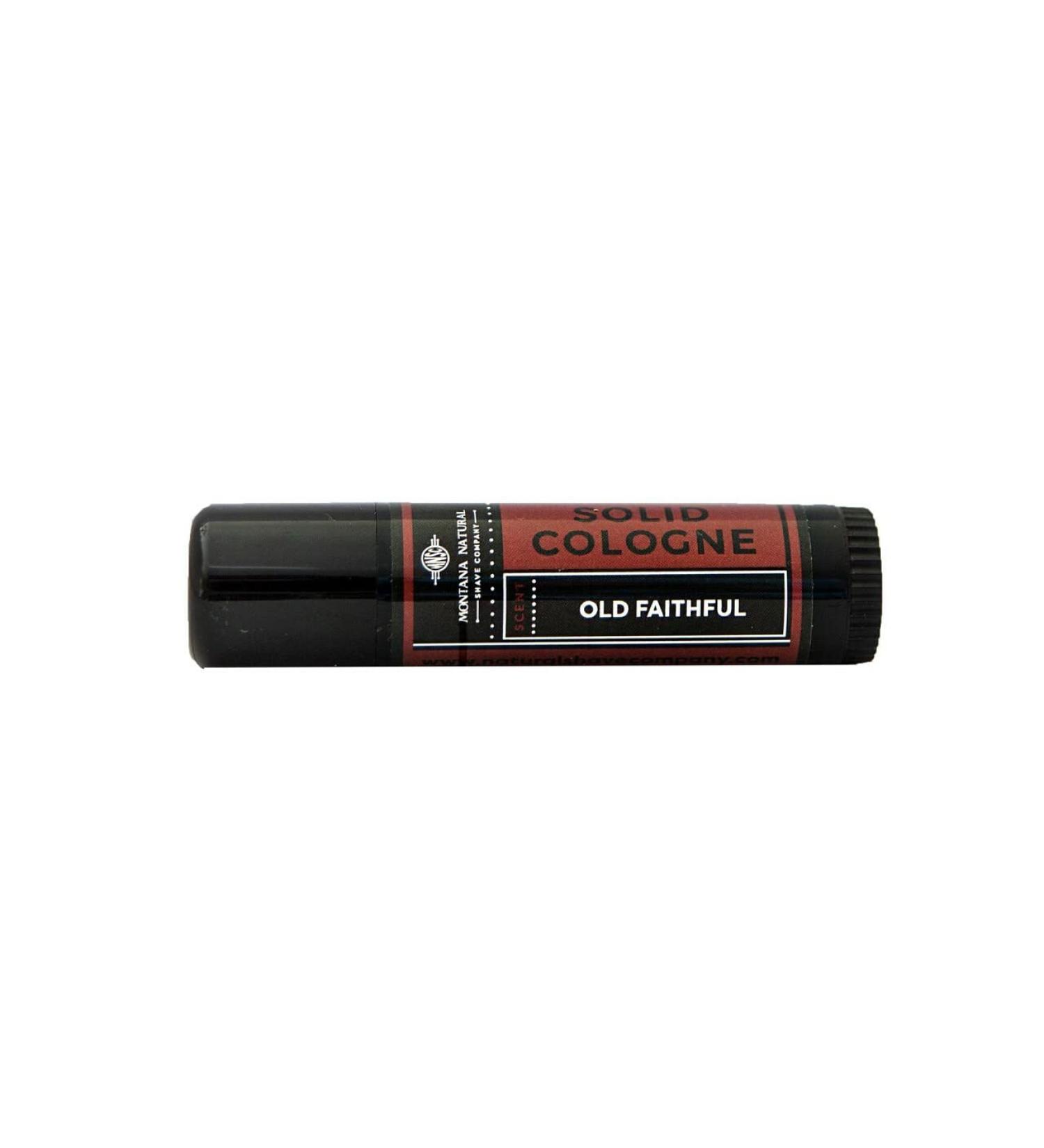 MNSC Old Faithful Naturally Better Solid Cologne - Handcrafted in USA Travel-Friendly Cruelty Free Hypoallergenic All-Natural Plant-Derived Old Faithful 0.5 Ounce (Pack of 1) - Buy Online on GoSupps.com