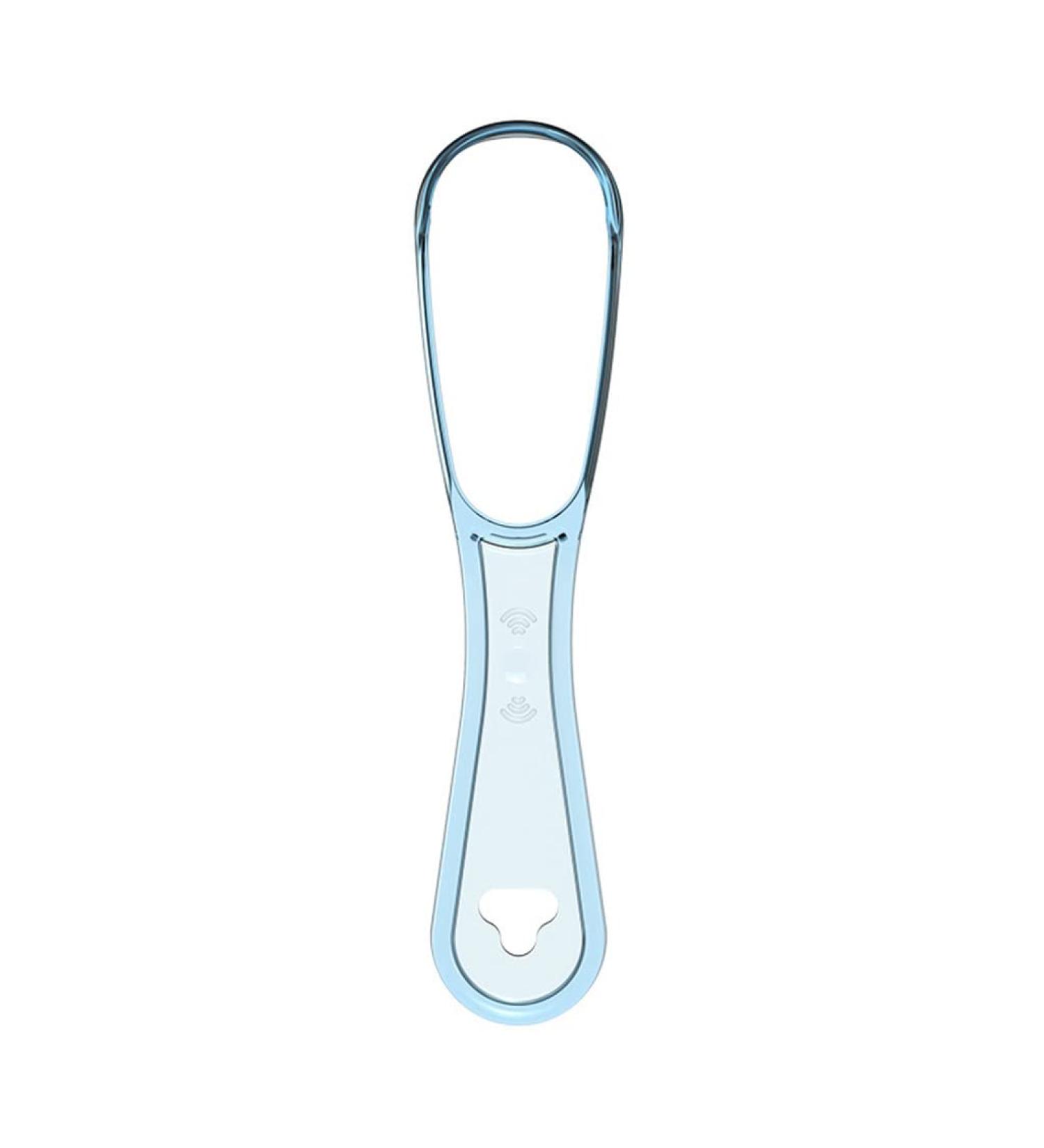 Laimoere Adult Tongue Scraper - Food-Grade Double-Sided Oral Care Cleaner Brush for Fresh Breath | Reusable & Non-Slip Handle | Light Blue - International Shipping - Buy Online on GoSupps.com