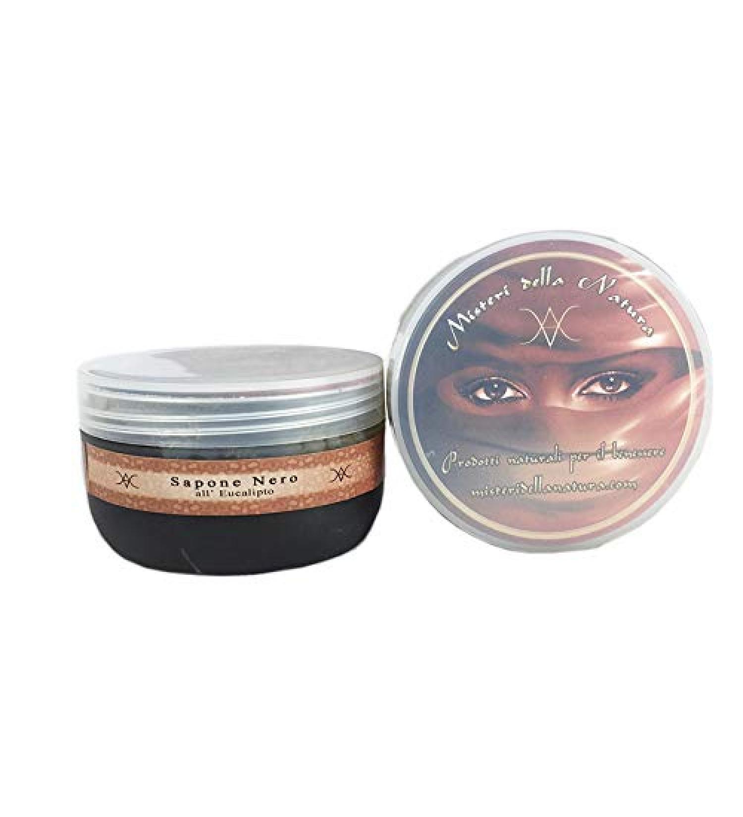 MISTERI DELLA NATURA EUCALIPTO BLACK SOAP 200g