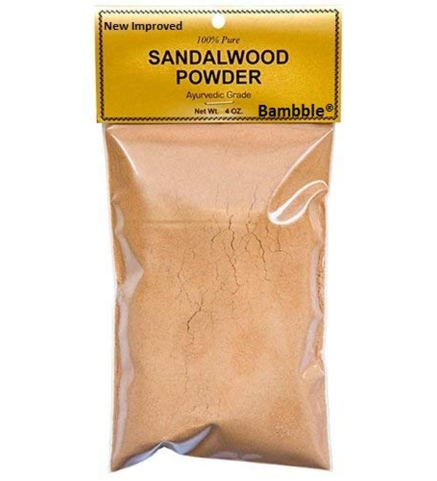 Pure Sandalwood Powder - Four Ounce Bag