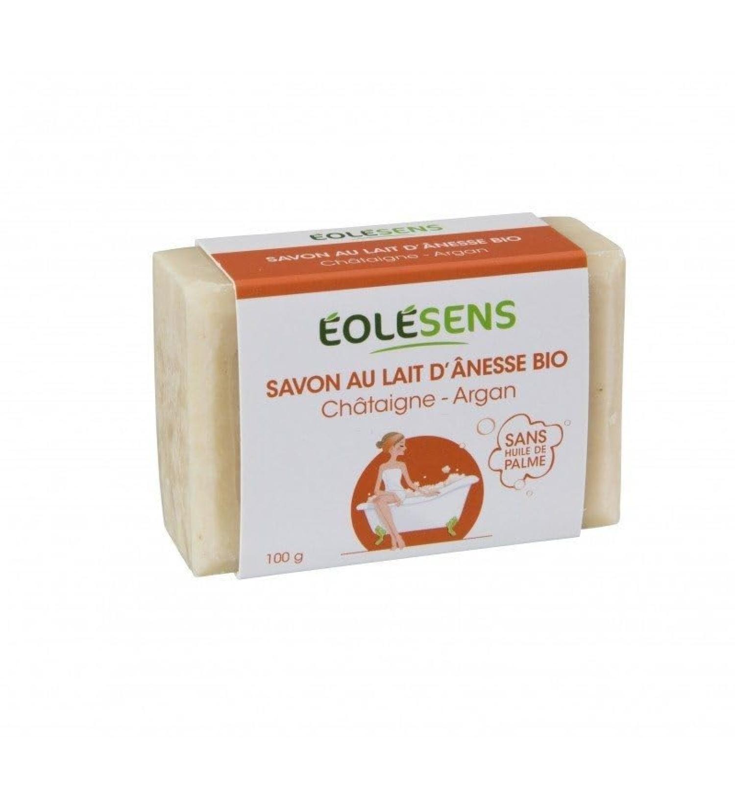 Eolesens Donkey Milk Soap Chestnut and Argan - 100g