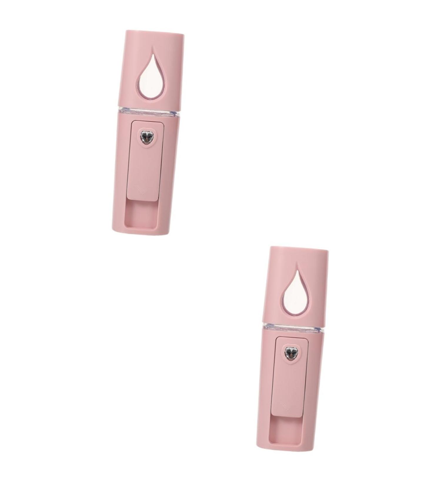 Baluue 2pcs Face Portable Mister Abs Face Steamer for Facial Portable Face Steamer 10.00X3.00X3.00CMx2pcs - Buy Online on GoSupps.com
