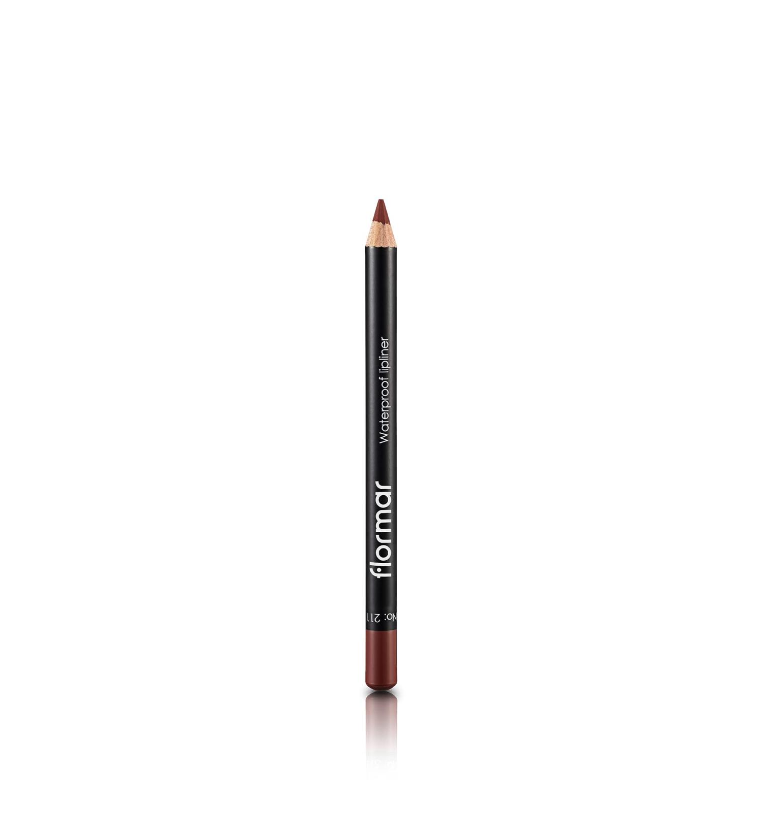 Flormar Waterproof Lipliner for Women - 211 Classical Brown | Long-Lasting & Smudge-Proof | International Shipping Available - Buy Online on GoSupps.com