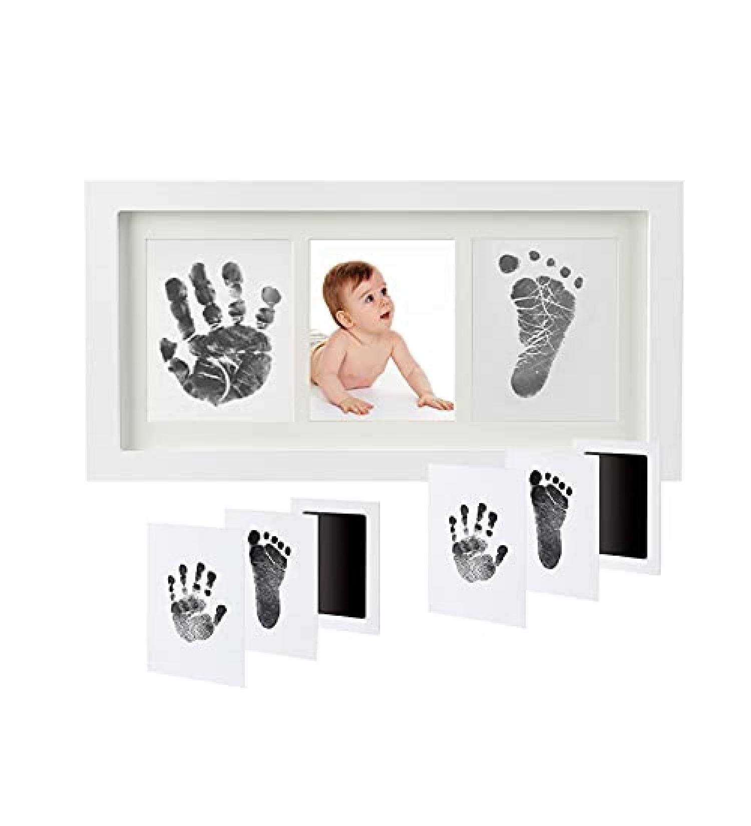 Baby Hand and Footprint Kit with Clean-Touch Ink Pad - Non-Toxic Keepsake for Newborns | Perfect Gift for Baby Showers and New Parents - Buy Online on GoSupps.com