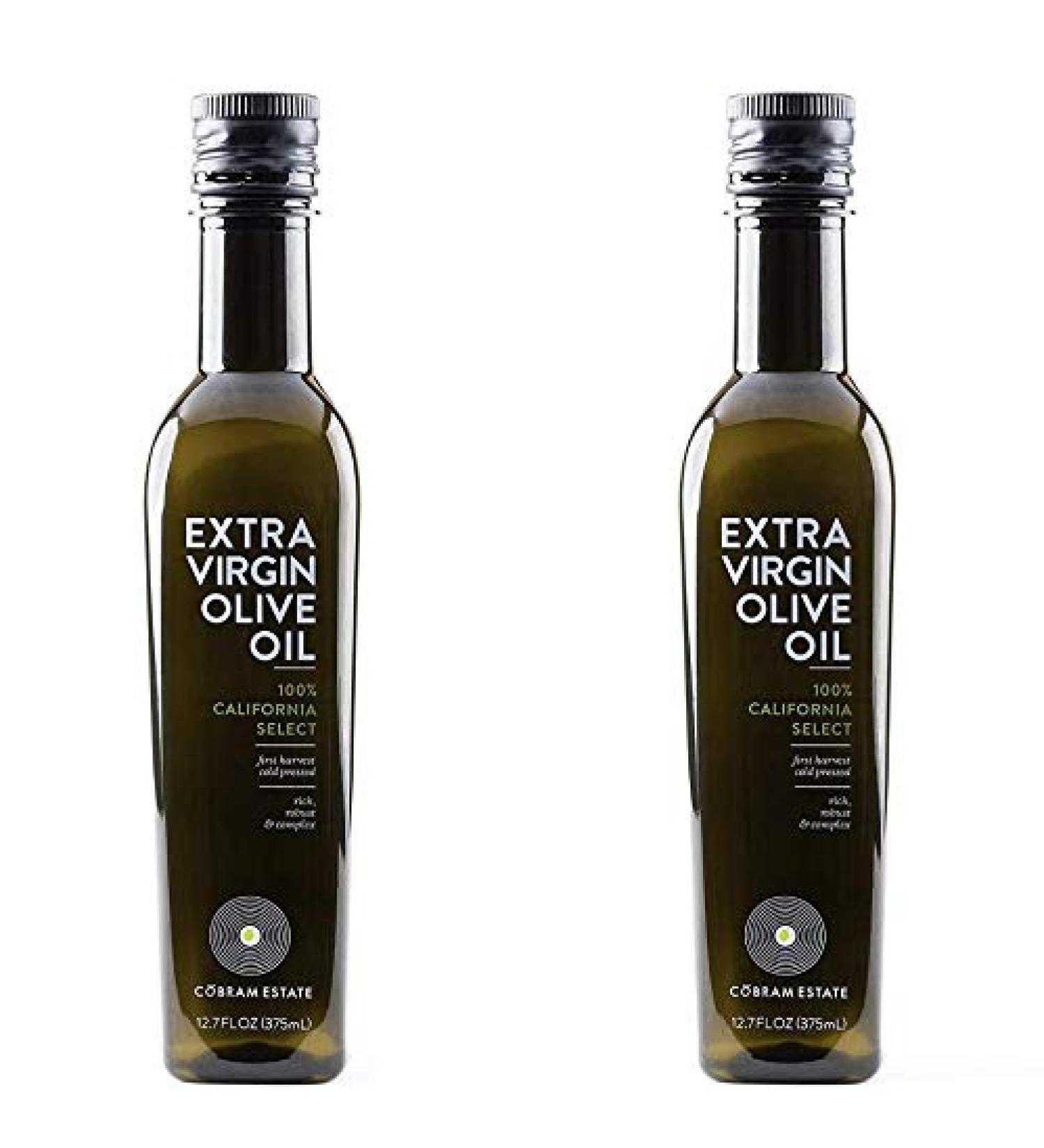 Cobram Estate Extra Virgin Olive Oil 375mL - First Cold Pressed, Non-GMO, Keto Friendly, Antioxidant Rich - Pack of 2, California Select - Buy Online on GoSupps.com