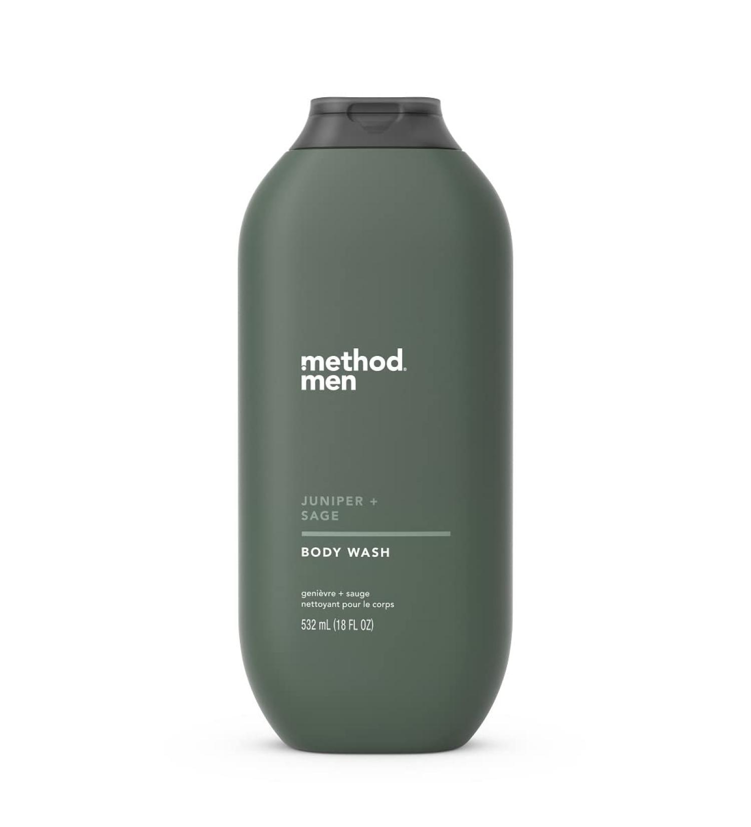 Method Men Body Wash - Juniper + Sage - 18 fl oz (Pack of 1) | Paraben and Phthalate Free - Buy Online on GoSupps.com