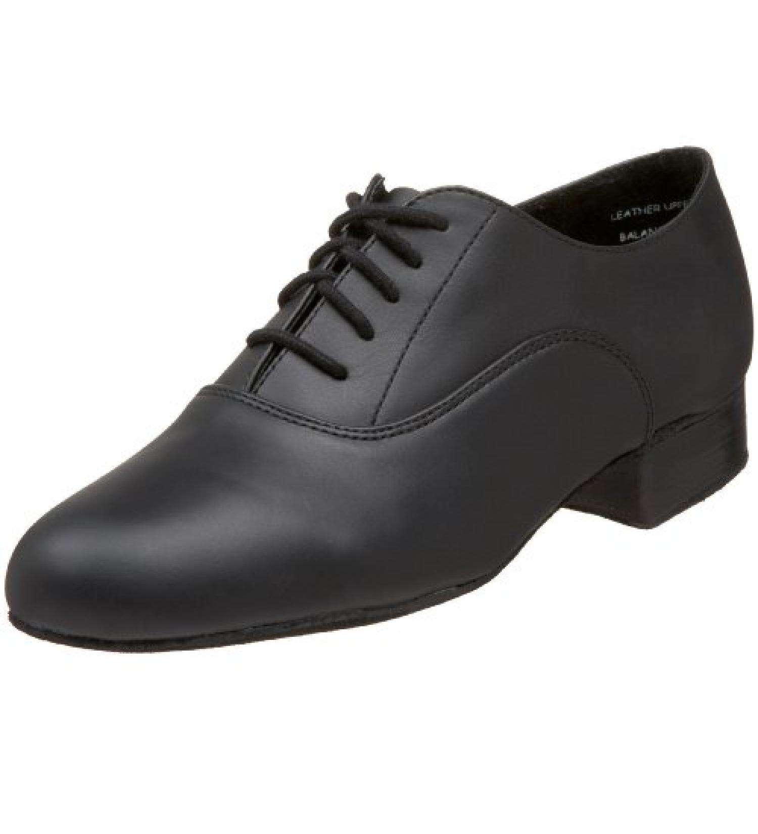 Capezio Men's BR02 Standard Oxford 10.5 Wide Black - Classic Style for Comfort and Performance - Buy Online on GoSupps.com