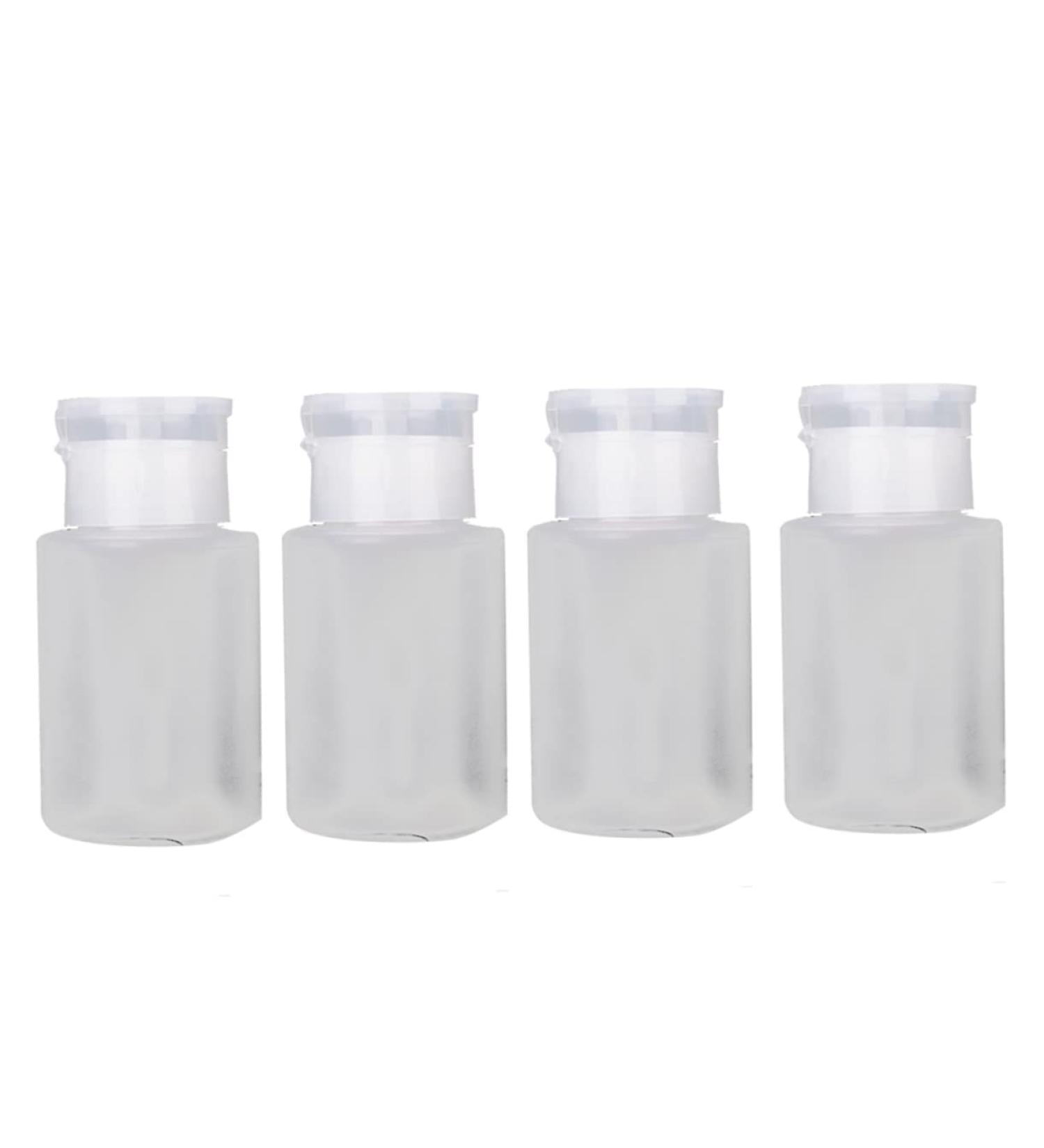  Beatifufu 4 x Nail Polish Remover Pump Bottles 120ml - Buy Online on GoSupps.com