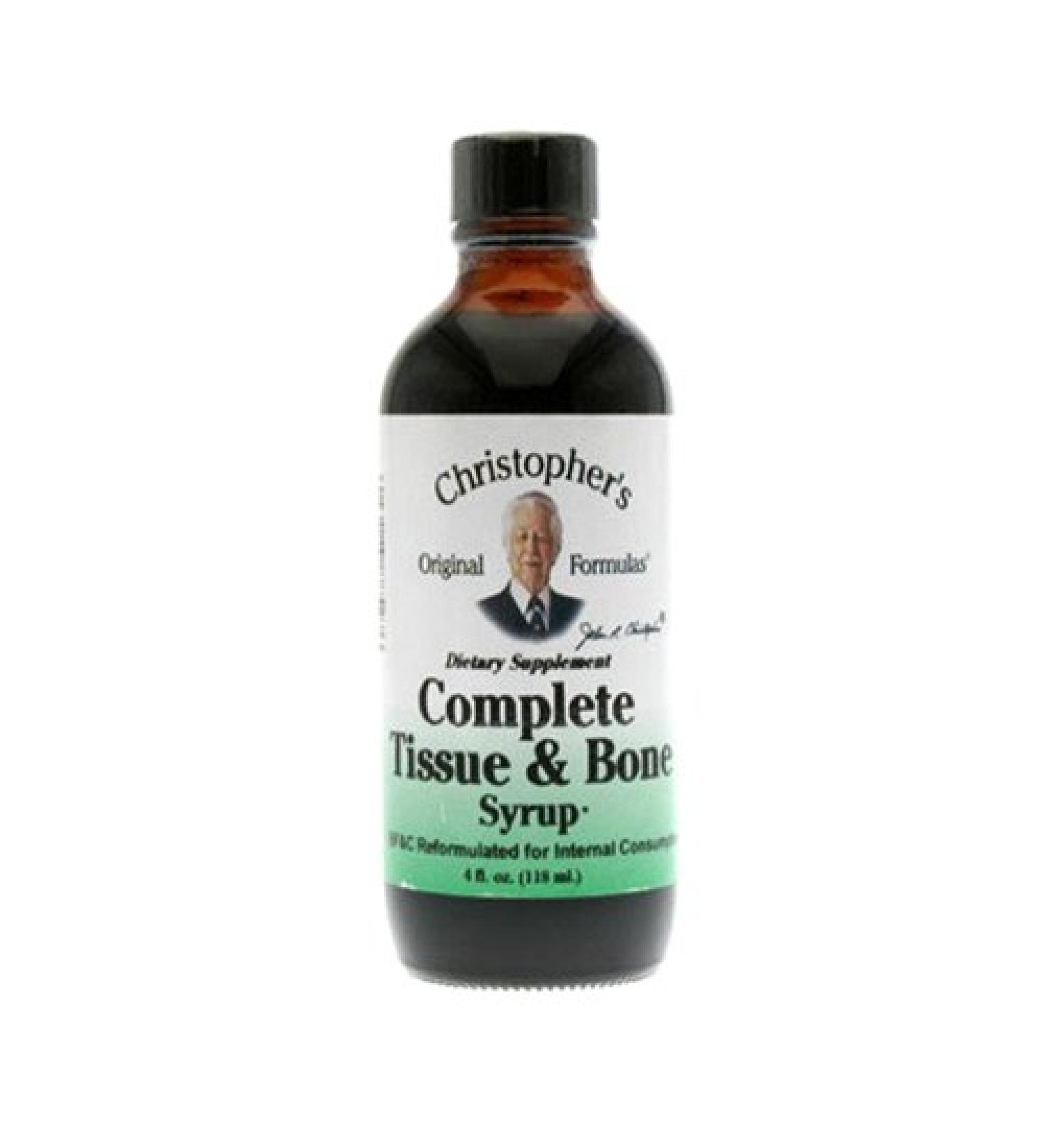 Dr Christopher's Formula Complete Tissue and Bone Syrup 4 Ounce