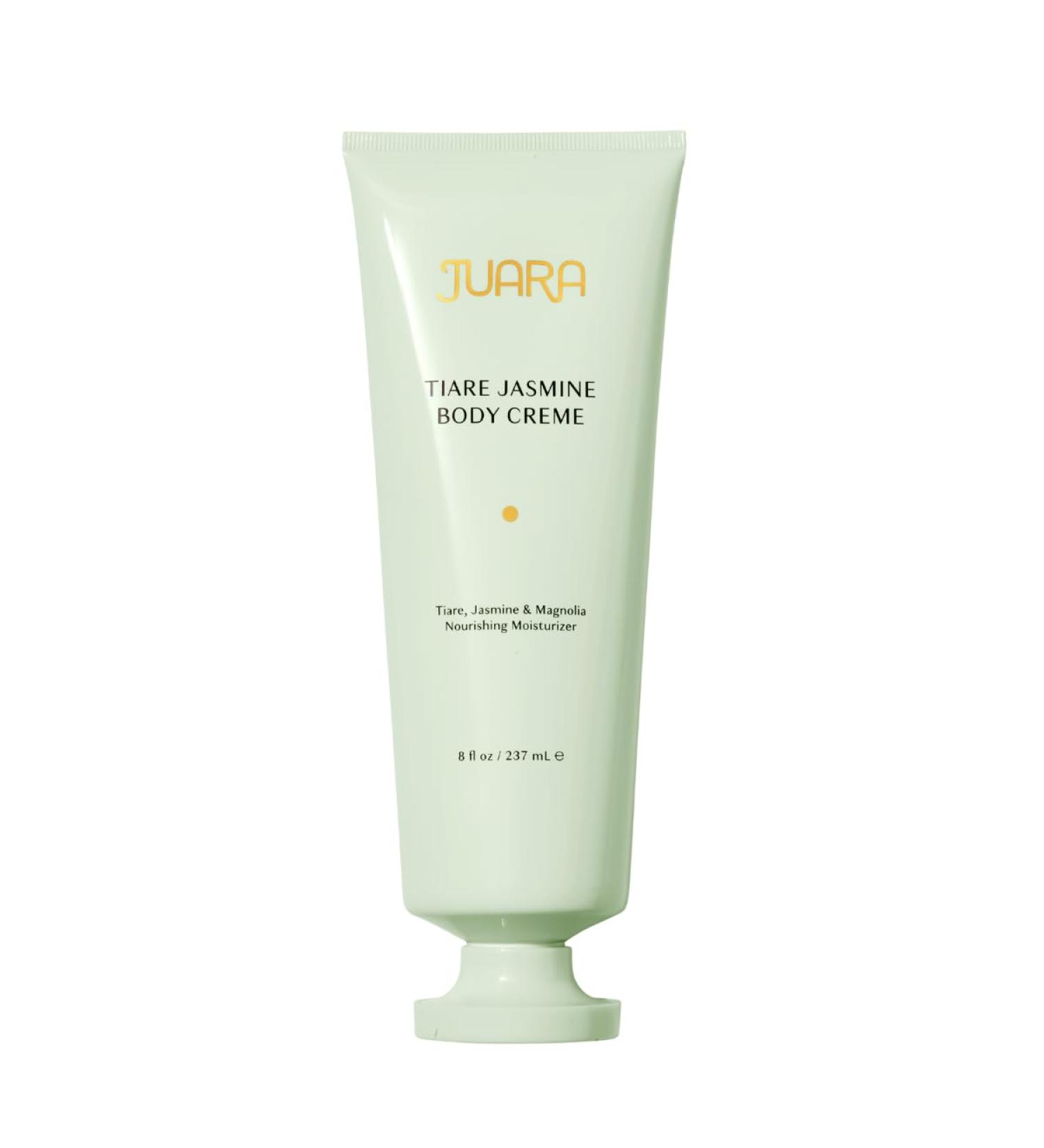 Juara Tiare Jasmine Body Creme | Hydrating Body Lotion for Dry Skin | Moisturizing Body Cream with Natural Oils | Non-Greasy Luxury Skin Care | Nourishing Vegan Formula | 7.8 OZ (237 ML) - Buy Online on GoSupps.com