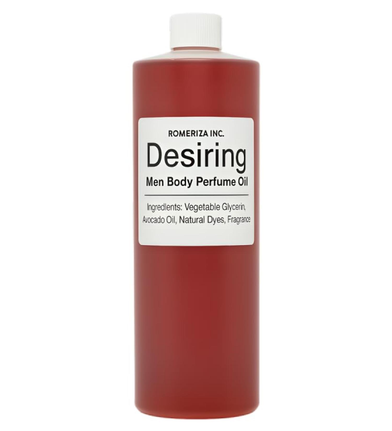 Desiring Body Oil For Men Perfume Oils Long Lasting Perfume Oil Essential Oils for Skin Diffuser Hair & DIY Soap Making Scents Multi Use Oil Daily use Natural Fragrance Gifts 1 Fl Oz (Pack of 1) - Buy Online on GoSupps.com