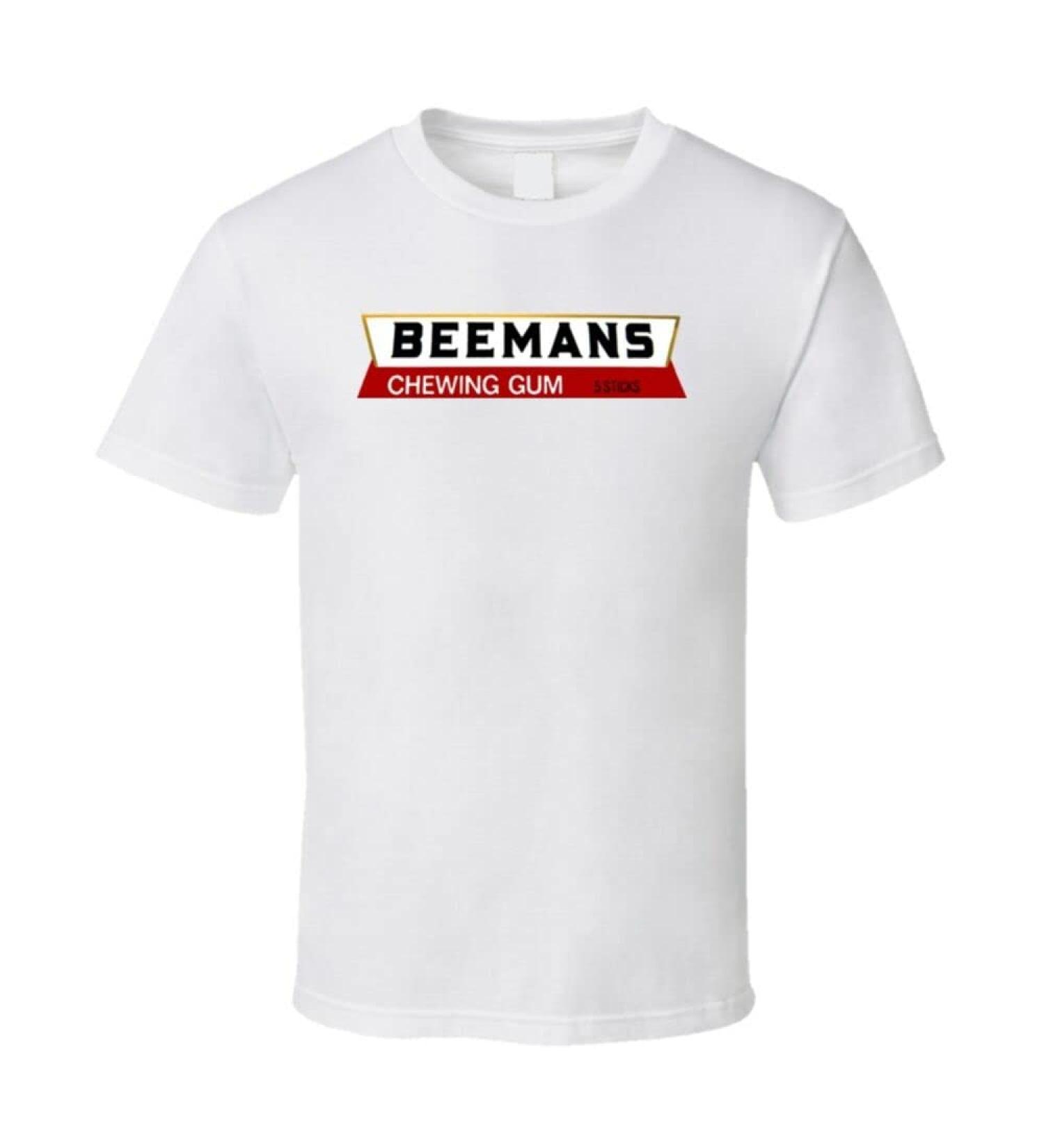 NANZU Beemans Chewing Gum Candy Food T Shirt XXL White
