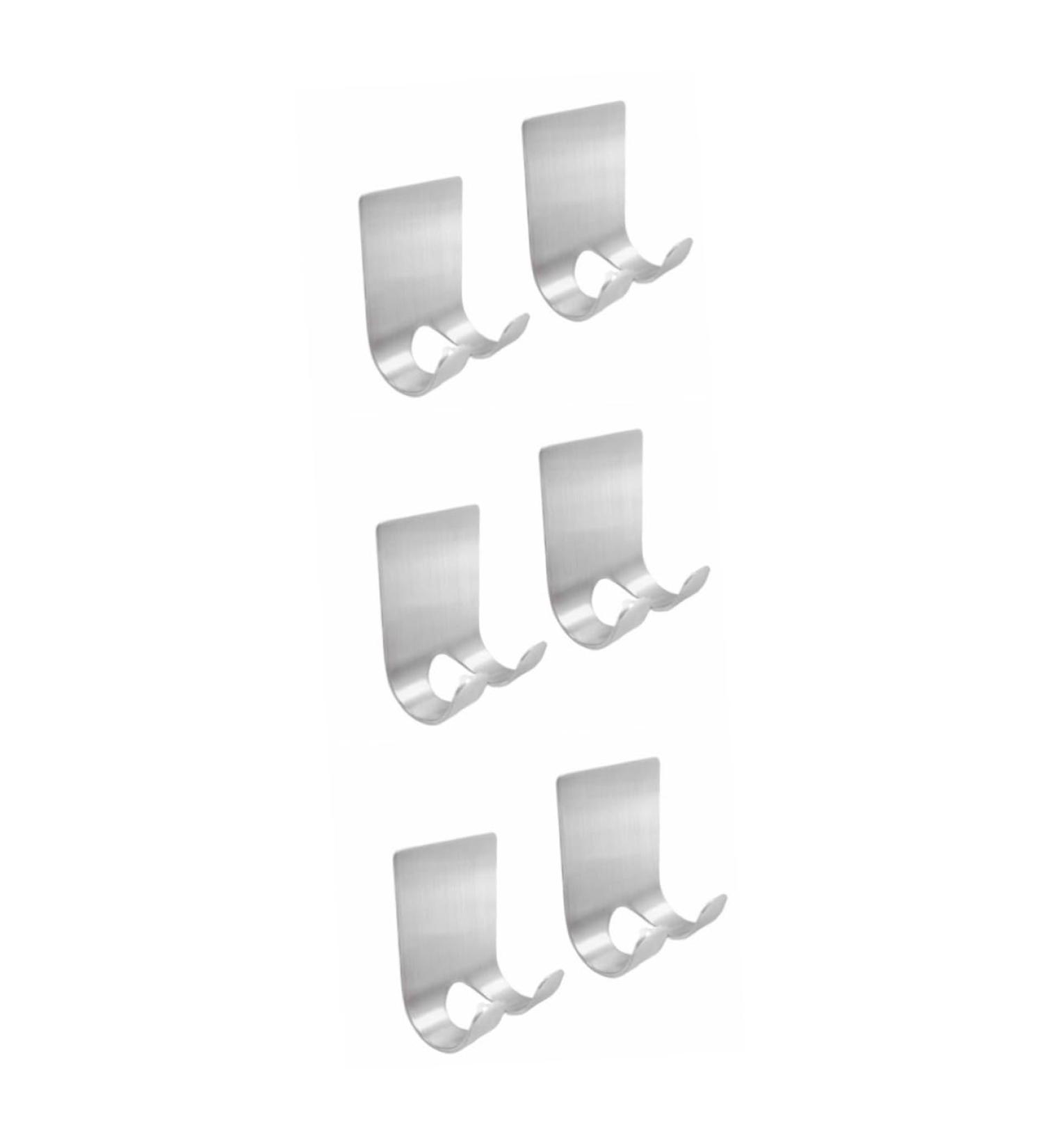 CABILOCK 6-Pack Self-Adhesive Razor Wall Hooks | Shaver Holder & Organizer for Shower | No Punching Required - Buy Online on GoSupps.com