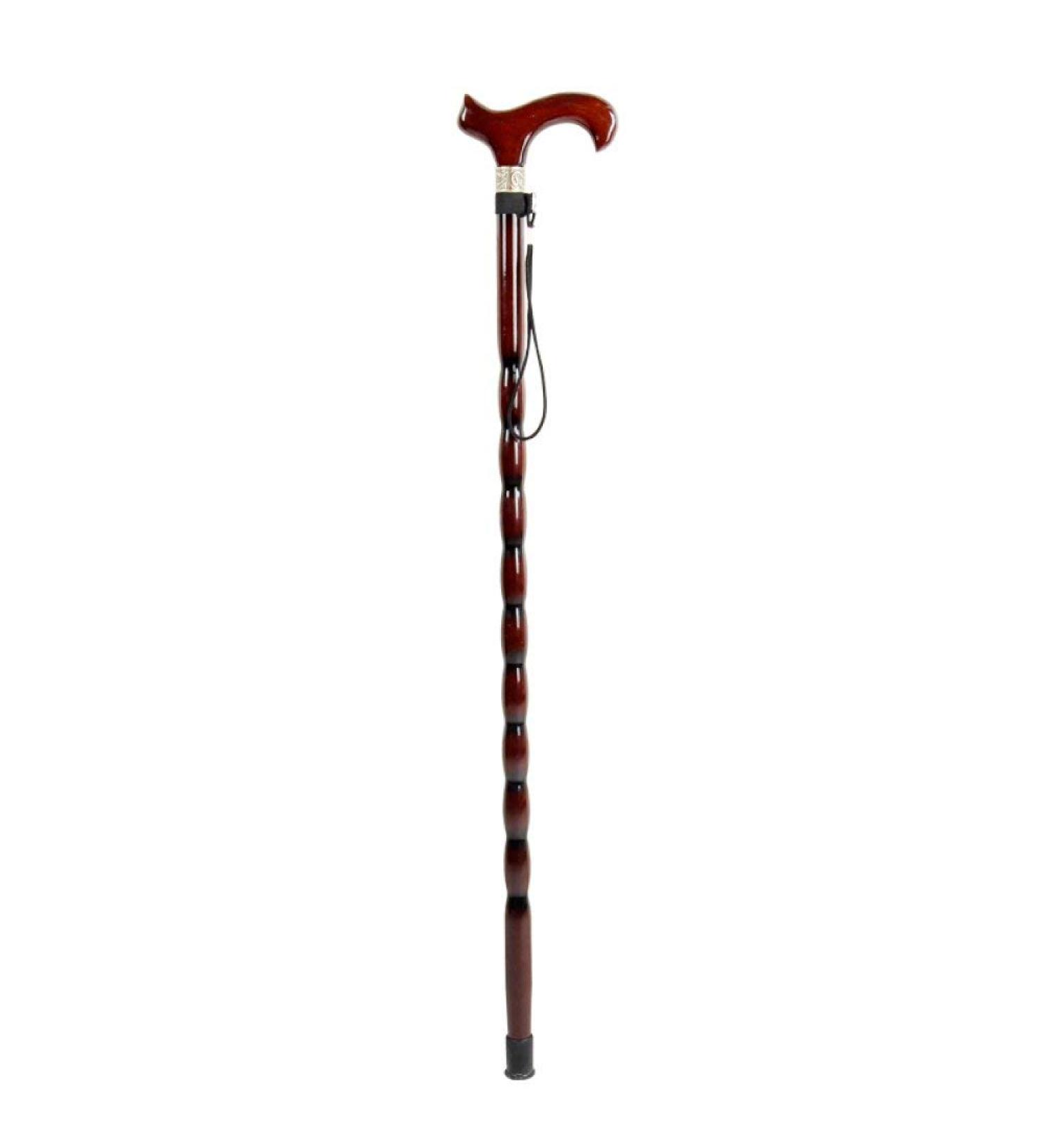 Wooden Cane Beech Crutches Old People Non-Slip Sticks Elderly Walker Baskets Faucets Walking Sticks/D Lucky Star Selfless dedication - Buy Online on GoSupps.com